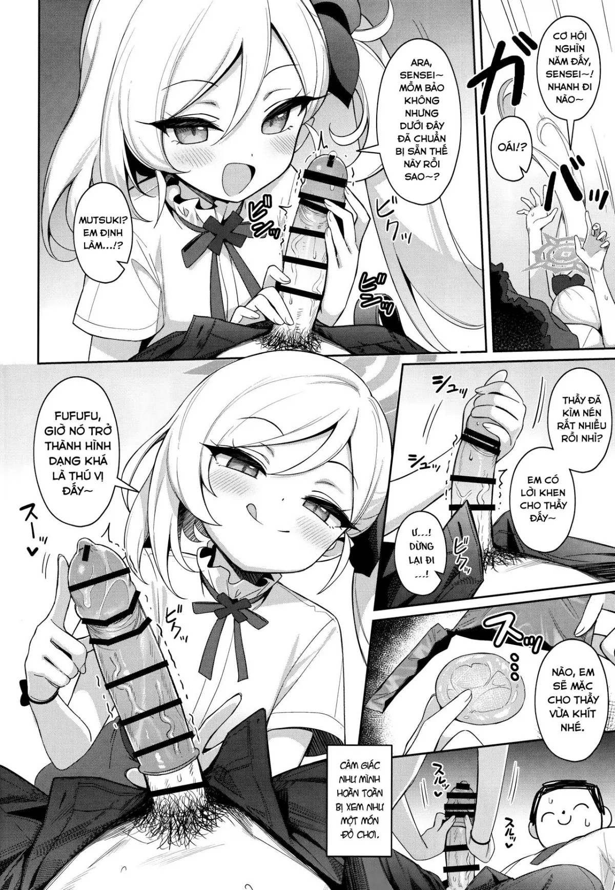 HentaiVN.net - Ảnh 9 - Mutsuki muốn chơi trò người nhớn - Oneshot