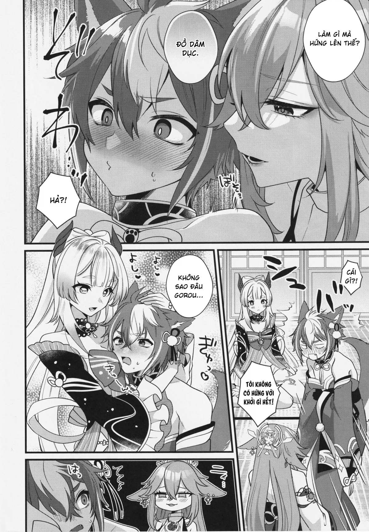 HentaiVN.net - Ảnh 11 - Cơn khủng hoảng của cậu cún [Wanko kikiippatsu!] - Oneshot