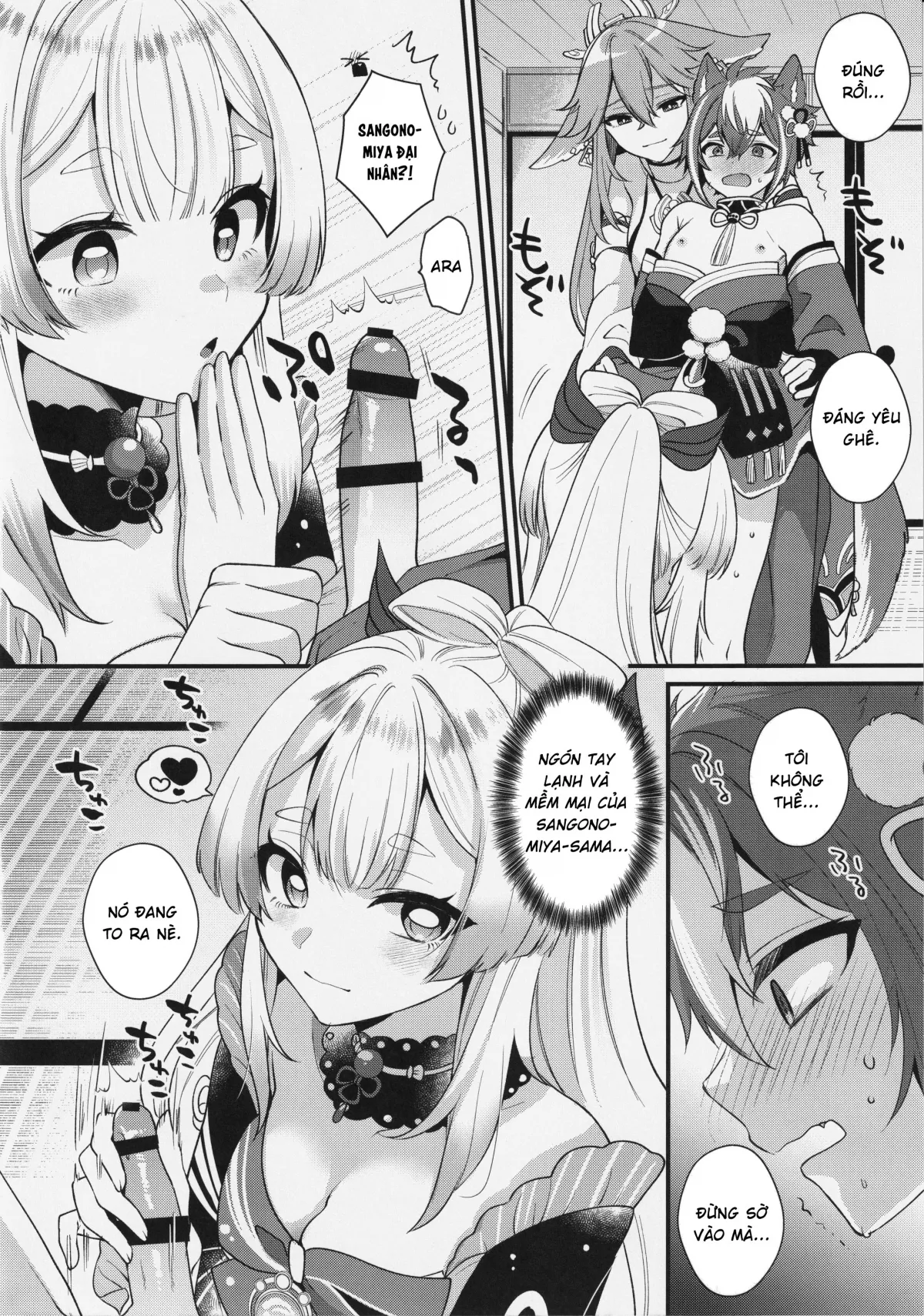 HentaiVN.net - Ảnh 13 - Cơn khủng hoảng của cậu cún [Wanko kikiippatsu!] - Oneshot
