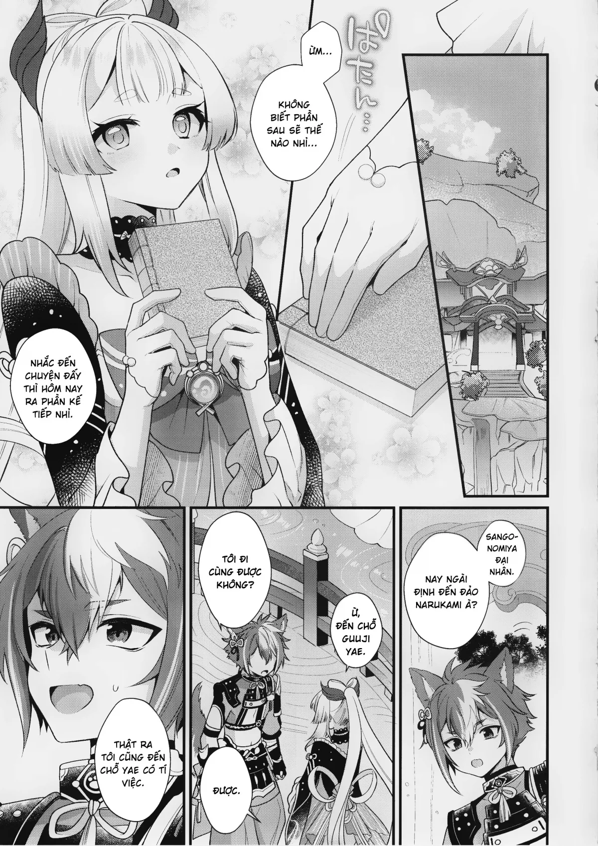 HentaiVN.net - Ảnh 6 - Cơn khủng hoảng của cậu cún [Wanko kikiippatsu!] - Oneshot