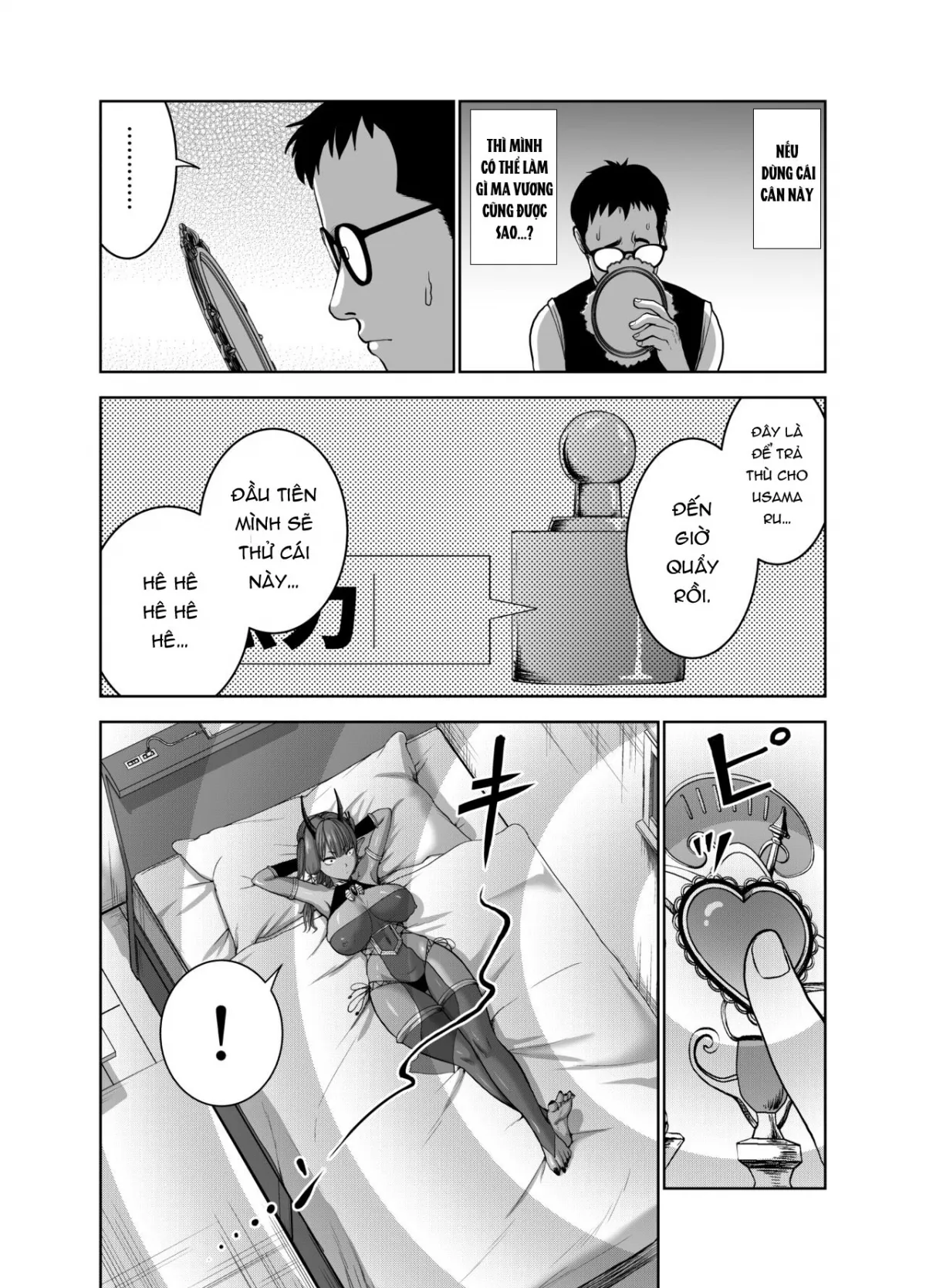 HentaiVN.net - Ảnh 12 - Tenbin no Sei de Kaerenai Maou-sama - Chap 1