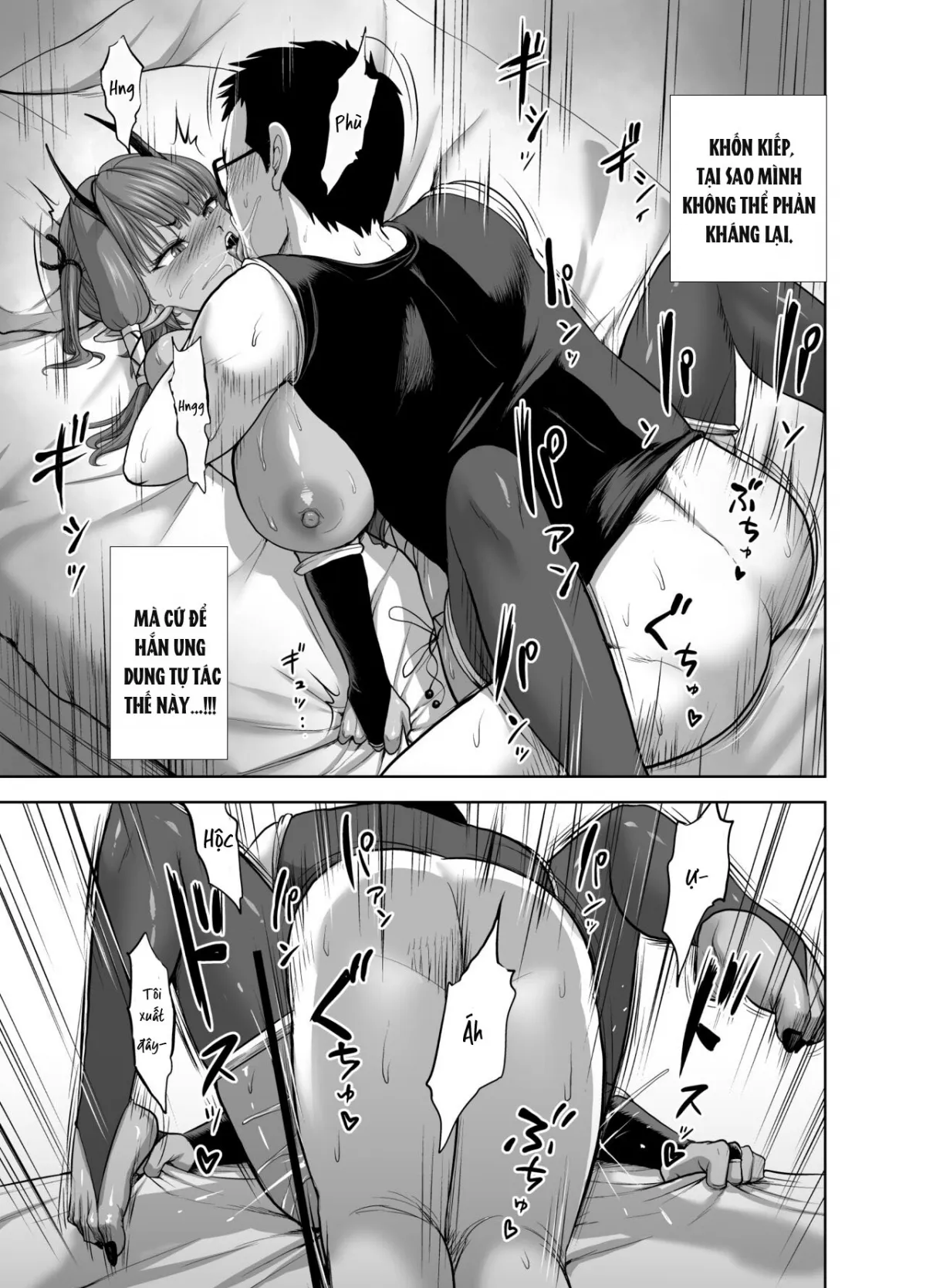 HentaiVN.net - Ảnh 19 - Tenbin no Sei de Kaerenai Maou-sama - Chap 1