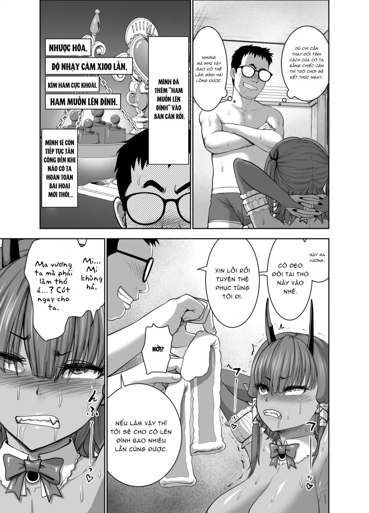 HentaiVN.net - Ảnh 12 - Tenbin no Sei de Kaerenai Maou-sama - Chap 2