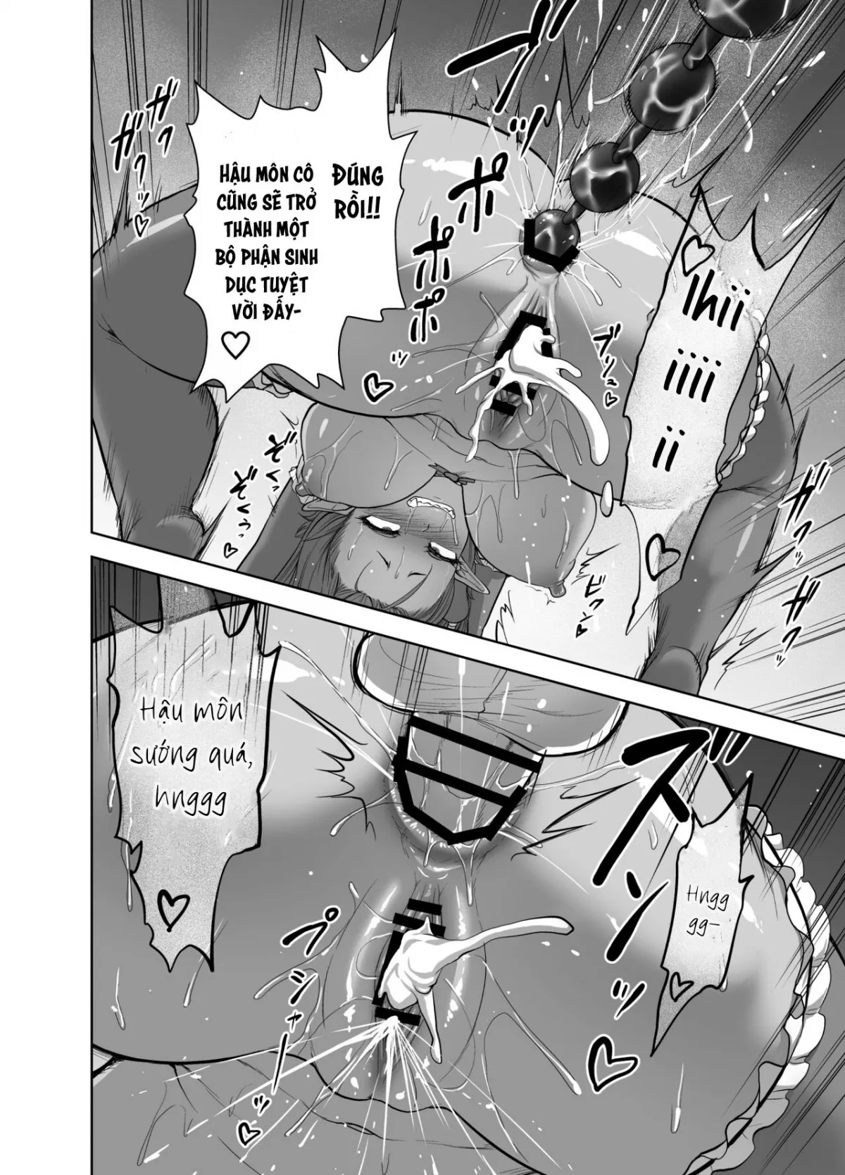 HentaiVN.net - Ảnh 7 - Tenbin no Sei de Kaerenai Maou-sama - Chap 3 - End.