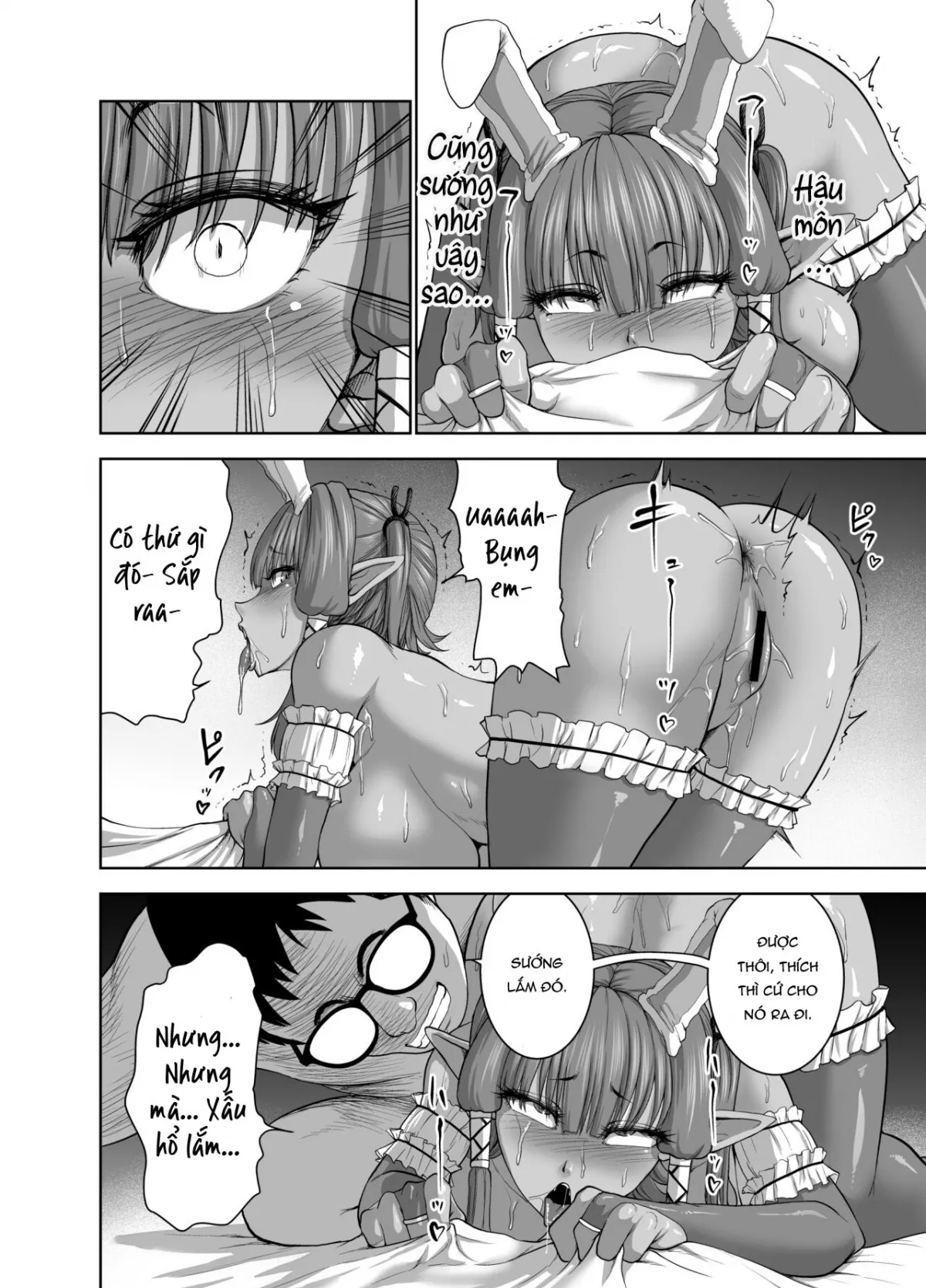 HentaiVN.net - Ảnh 9 - Tenbin no Sei de Kaerenai Maou-sama - Chap 3 - End.