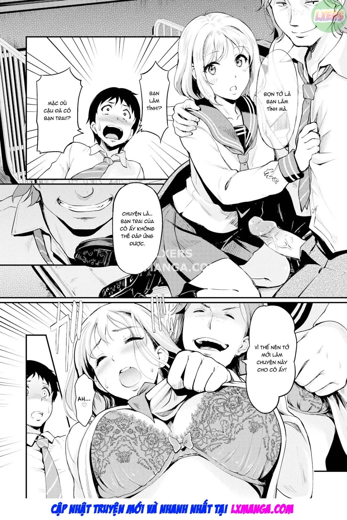 HentaiVN.net - Ảnh 7 - Một chàng trai thuần khiết, chân thành nghiện đi NTR [A Pure, Sincere Boy is Getting Addicted to Cuckold Sex] - Chap 1