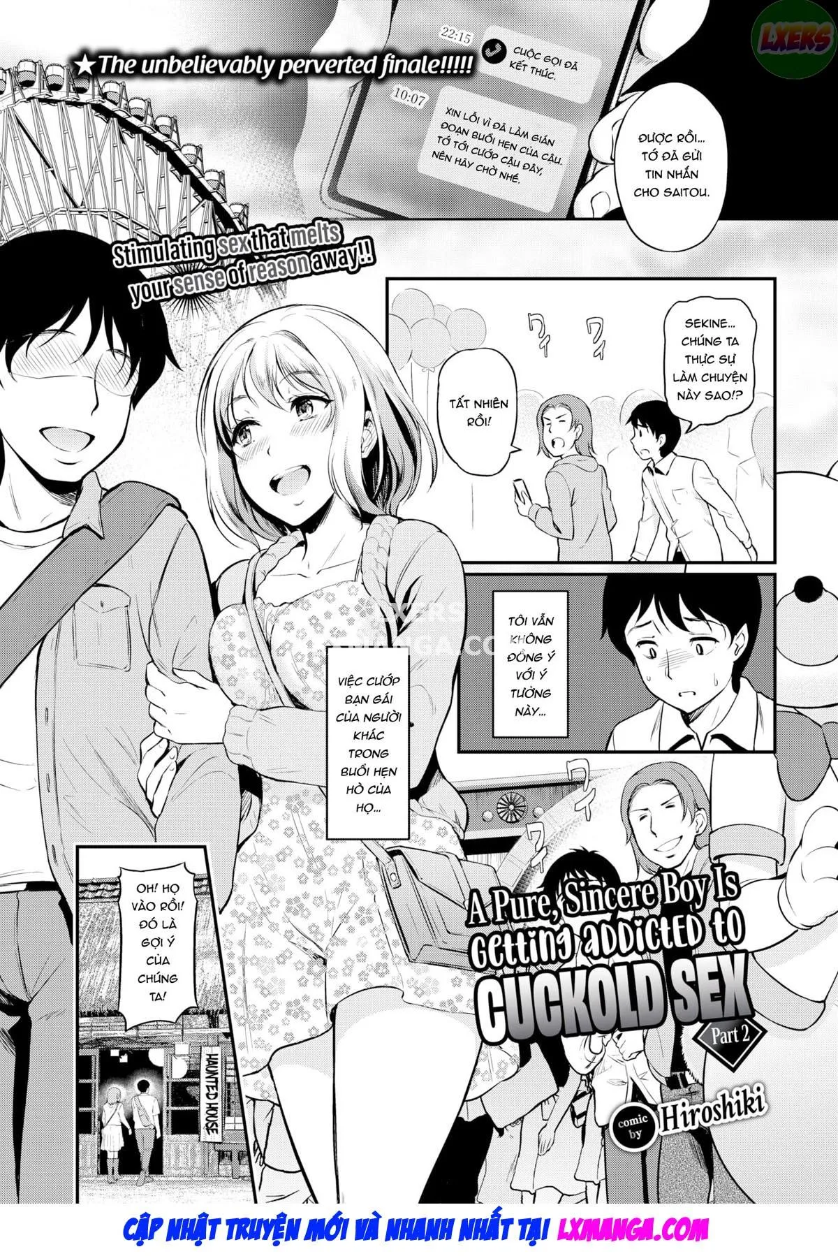 HentaiVN.net - Ảnh 4 - Một chàng trai thuần khiết, chân thành nghiện đi NTR [A Pure, Sincere Boy is Getting Addicted to Cuckold Sex] - Chap 2 - [END]