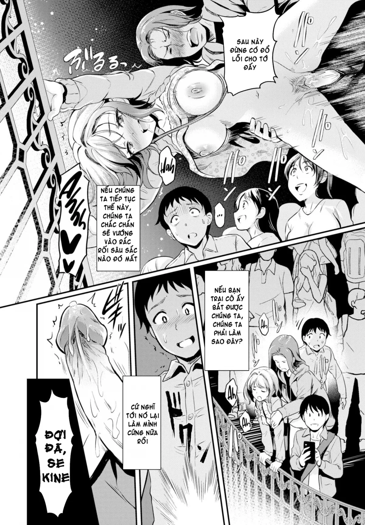 HentaiVN.net - Ảnh 11 - Một chàng trai thuần khiết, chân thành nghiện đi NTR [A Pure, Sincere Boy is Getting Addicted to Cuckold Sex] - Chap 3 - [END]