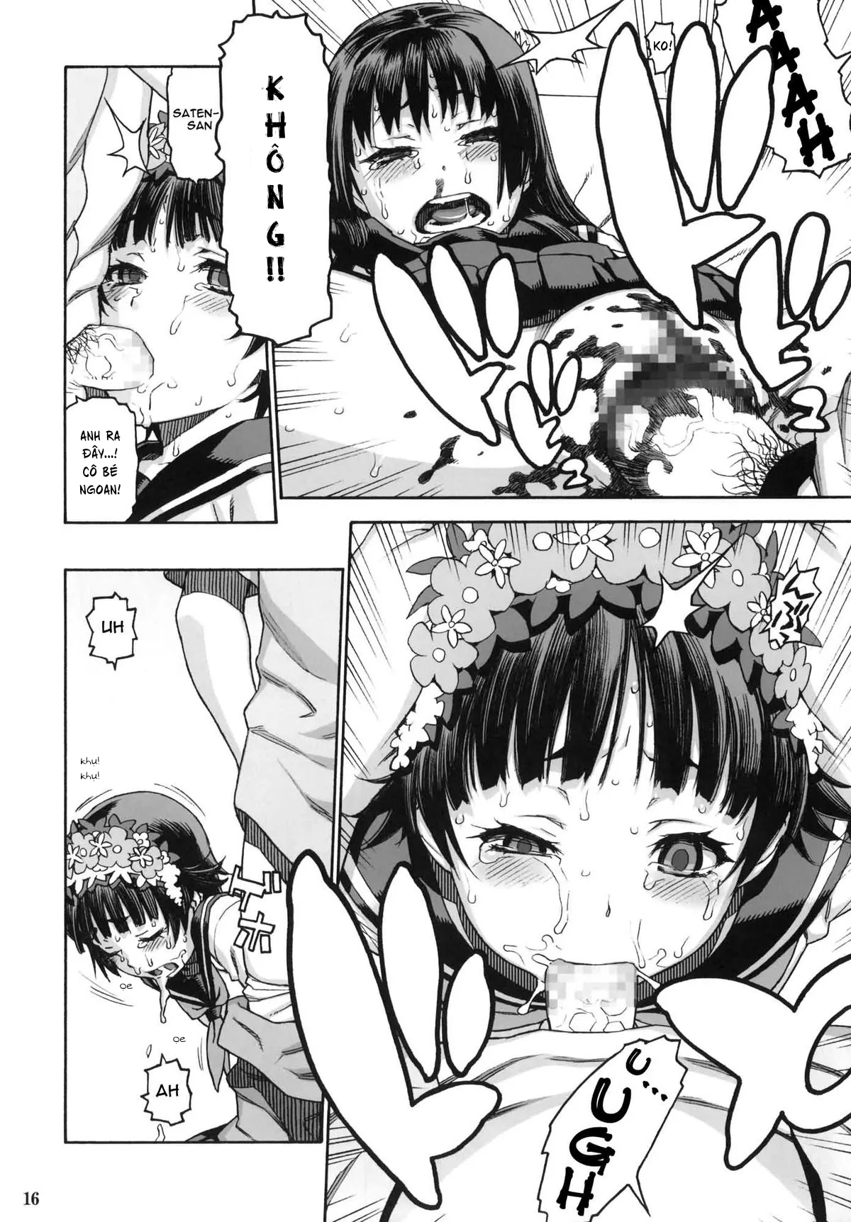 HentaiVN.net - Ảnh 14 - Kagurabachi [Toaru Jiken no Heroines | A Certain Event's Heroines] - Oneshot
