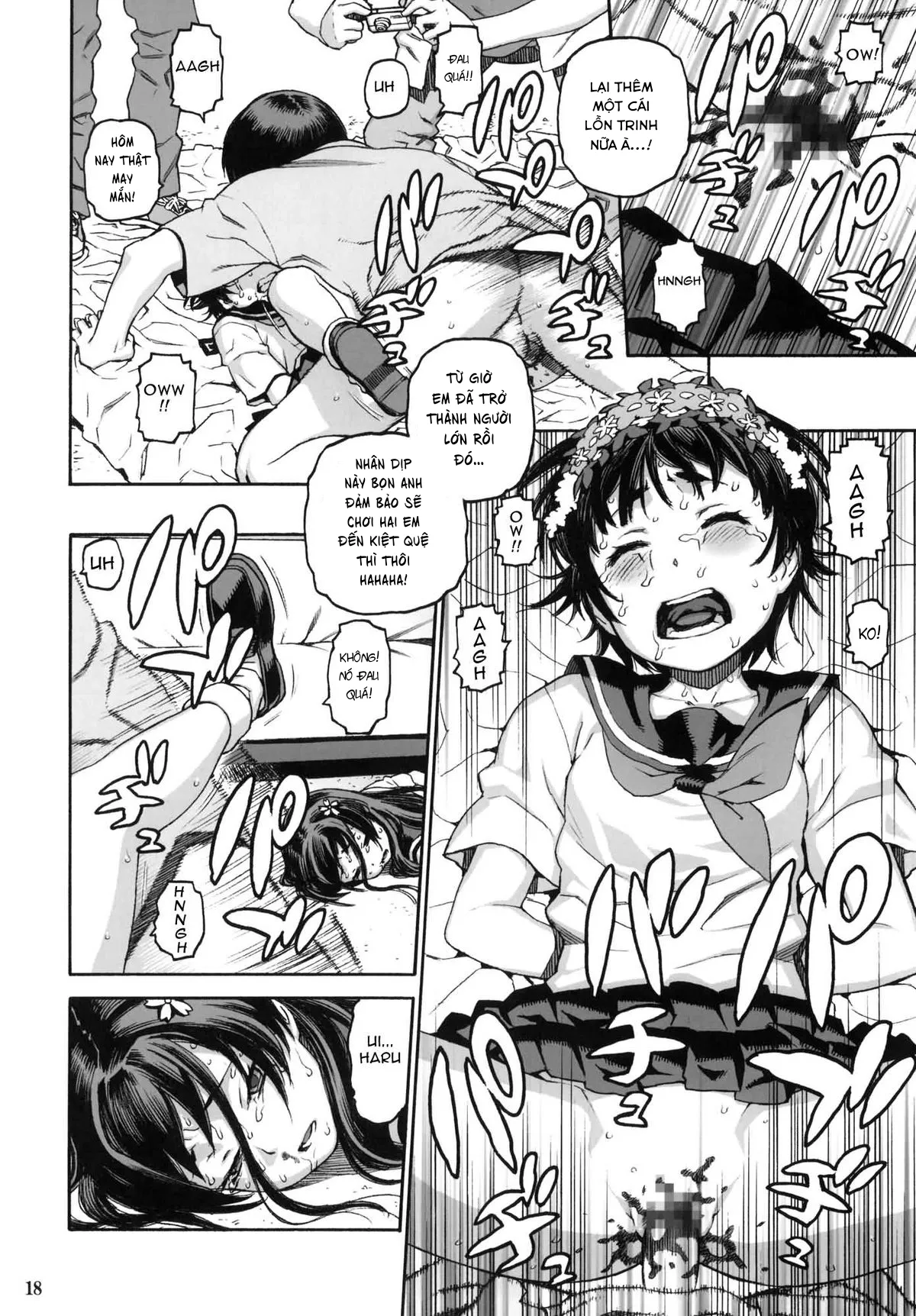 HentaiVN.net - Ảnh 16 - Kagurabachi [Toaru Jiken no Heroines | A Certain Event's Heroines] - Oneshot