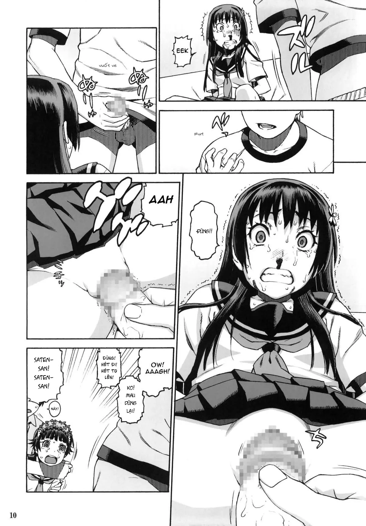HentaiVN.net - Ảnh 8 - Kagurabachi [Toaru Jiken no Heroines | A Certain Event's Heroines] - Oneshot