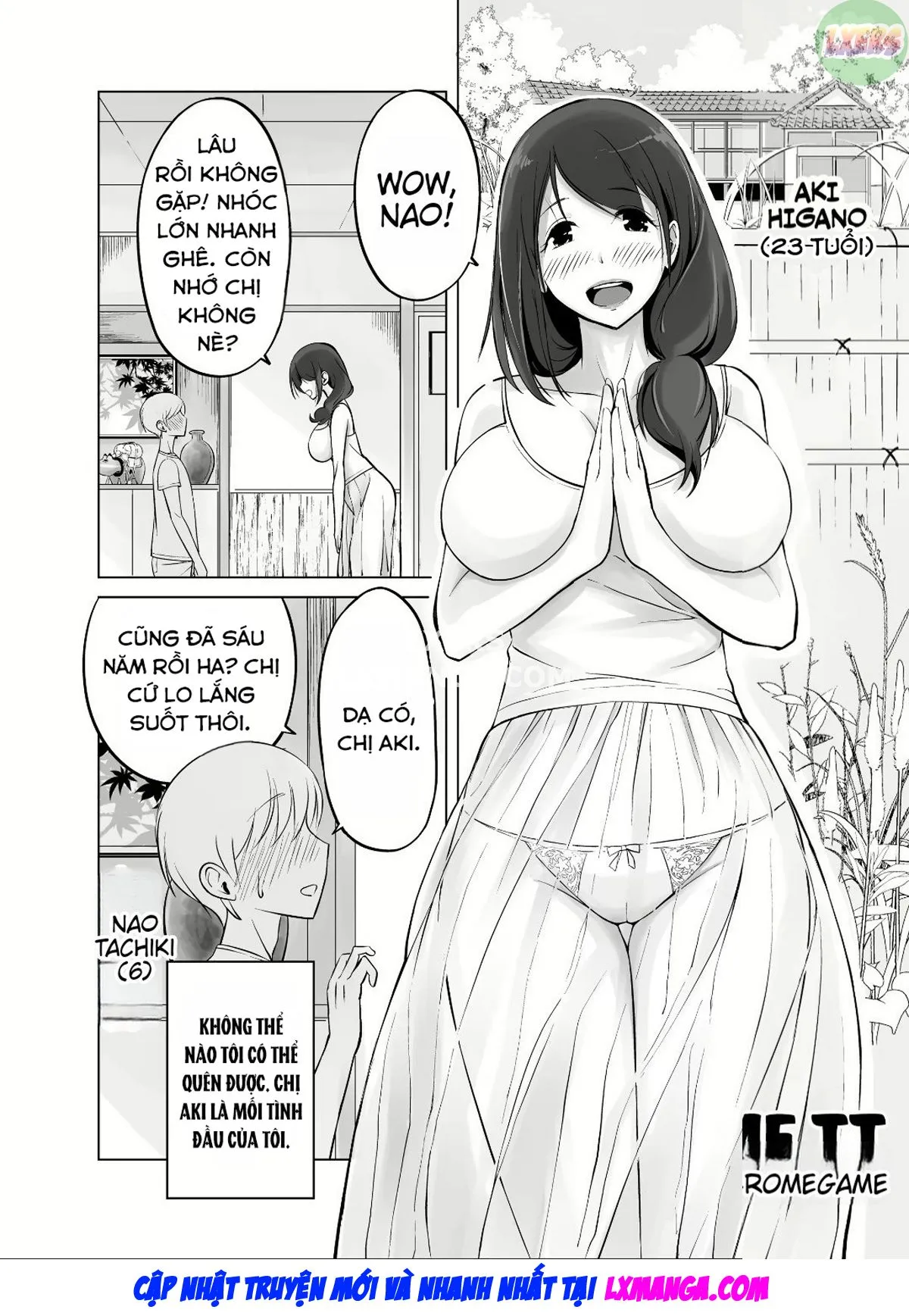HentaiVN.net - Ảnh 5 - Itoko no Onee-chan to Boku no Amaama Seikatsu - Chap 1