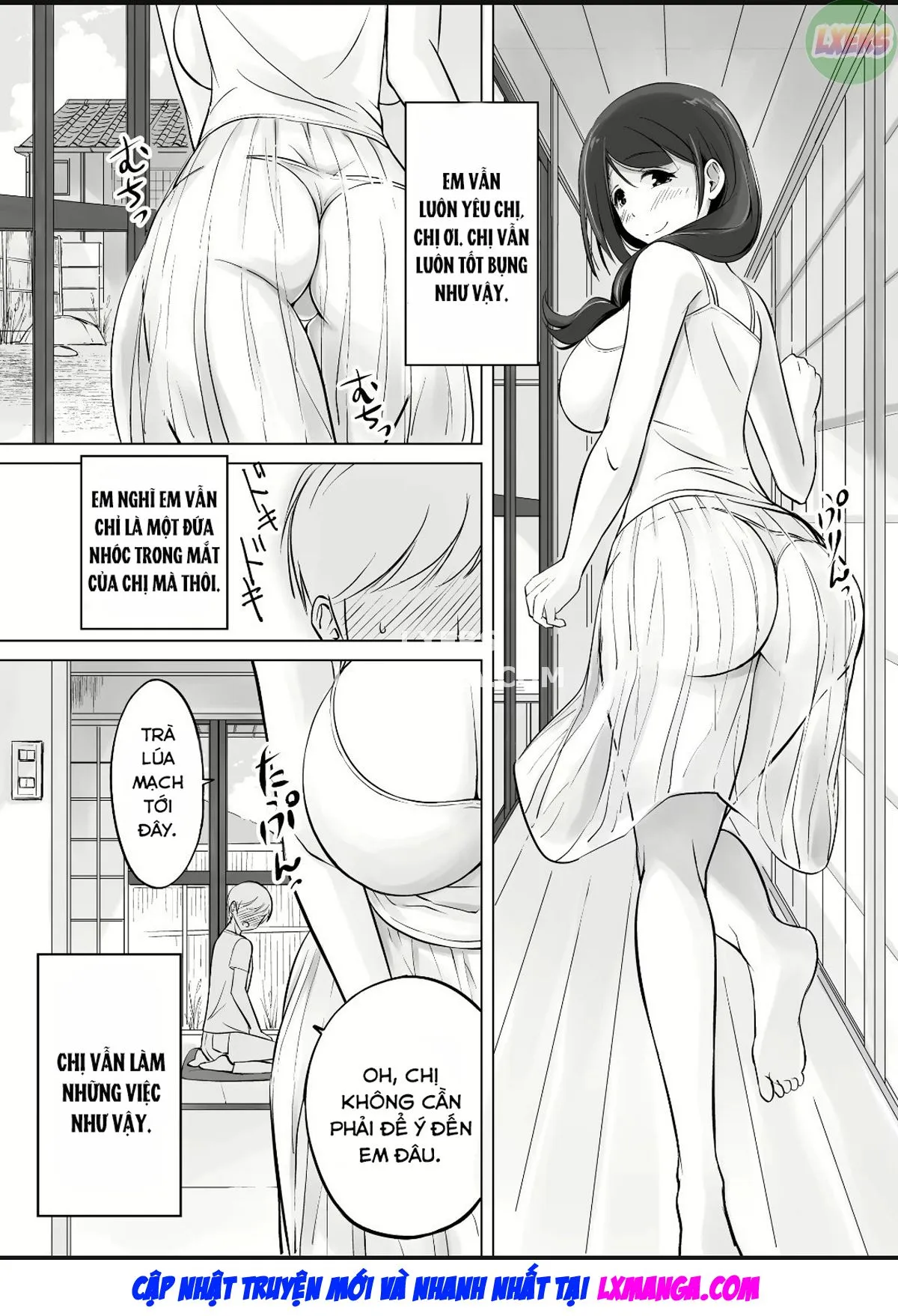 HentaiVN.net - Ảnh 7 - Itoko no Onee-chan to Boku no Amaama Seikatsu - Chap 1