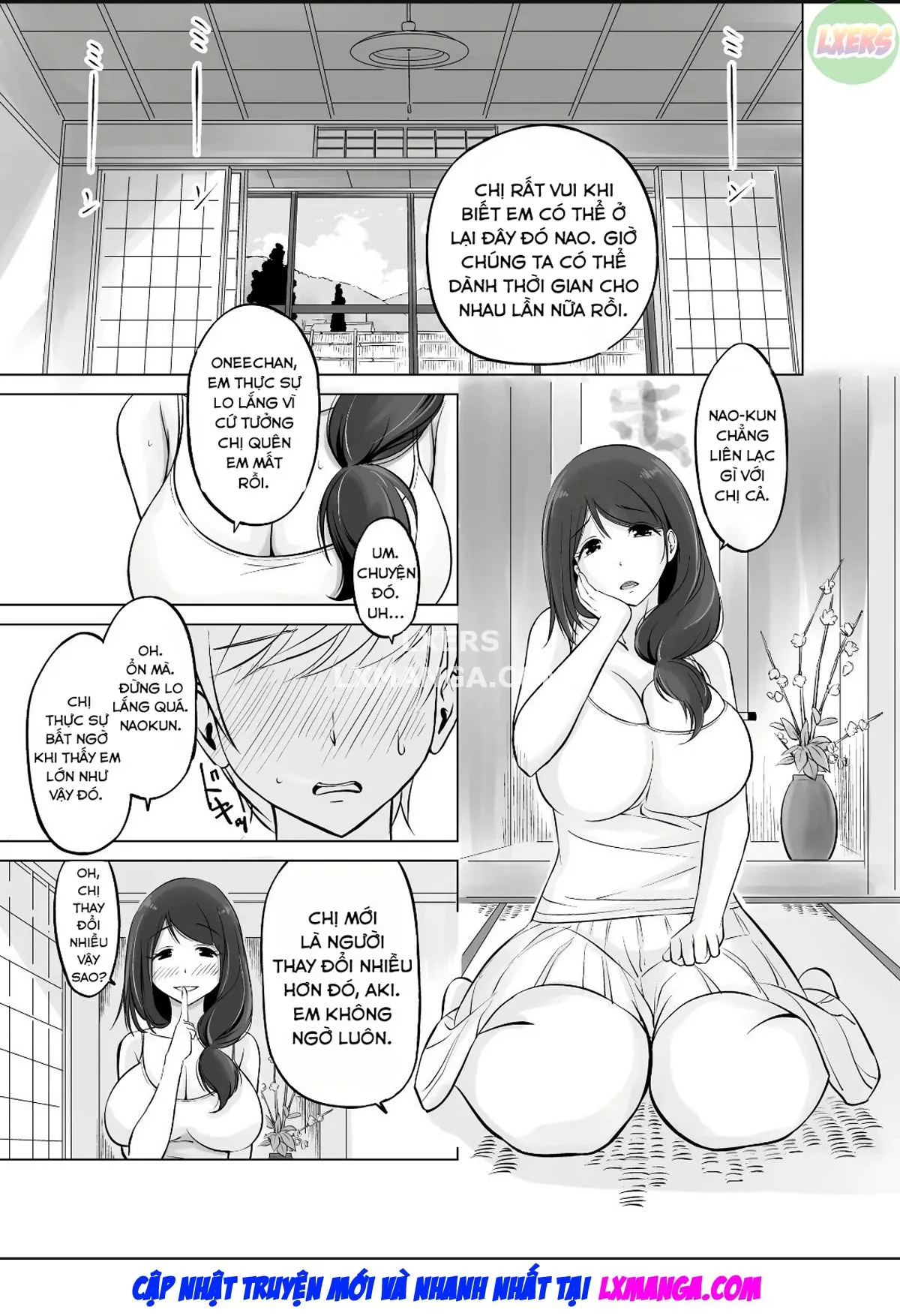 HentaiVN.net - Ảnh 9 - Itoko no Onee-chan to Boku no Amaama Seikatsu - Chap 1