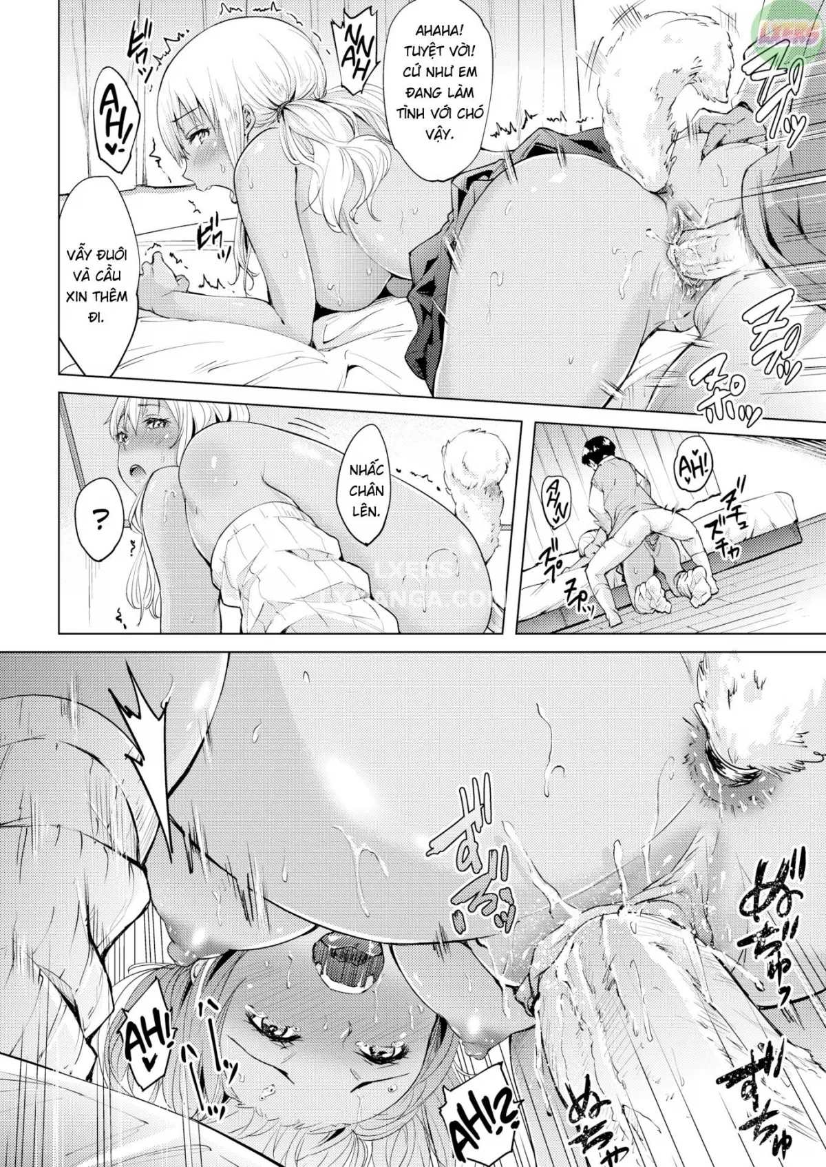 HentaiVN.net - Ảnh 17 - Doggy Kogal - Oneshot