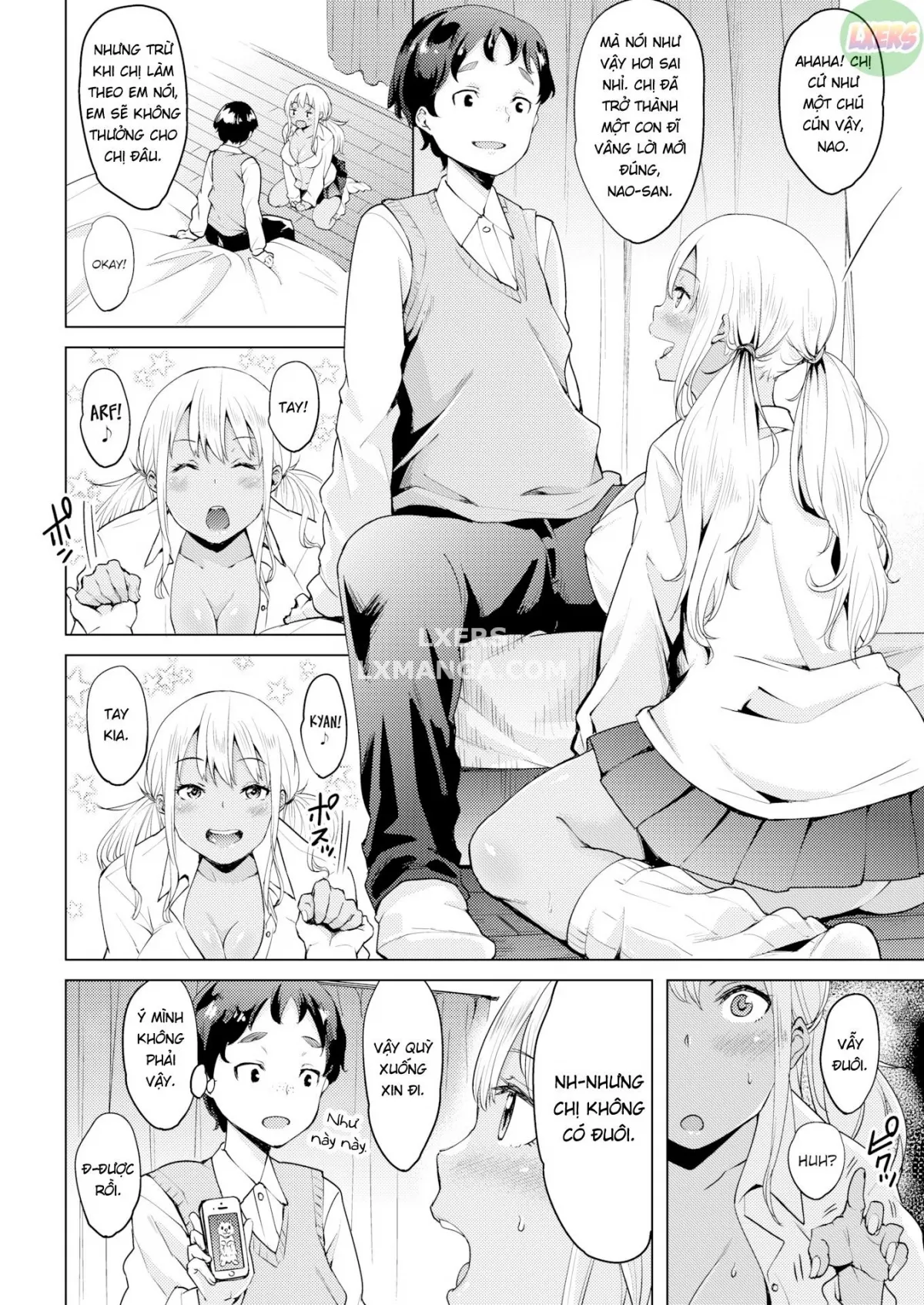 HentaiVN.net - Ảnh 7 - Doggy Kogal - Oneshot
