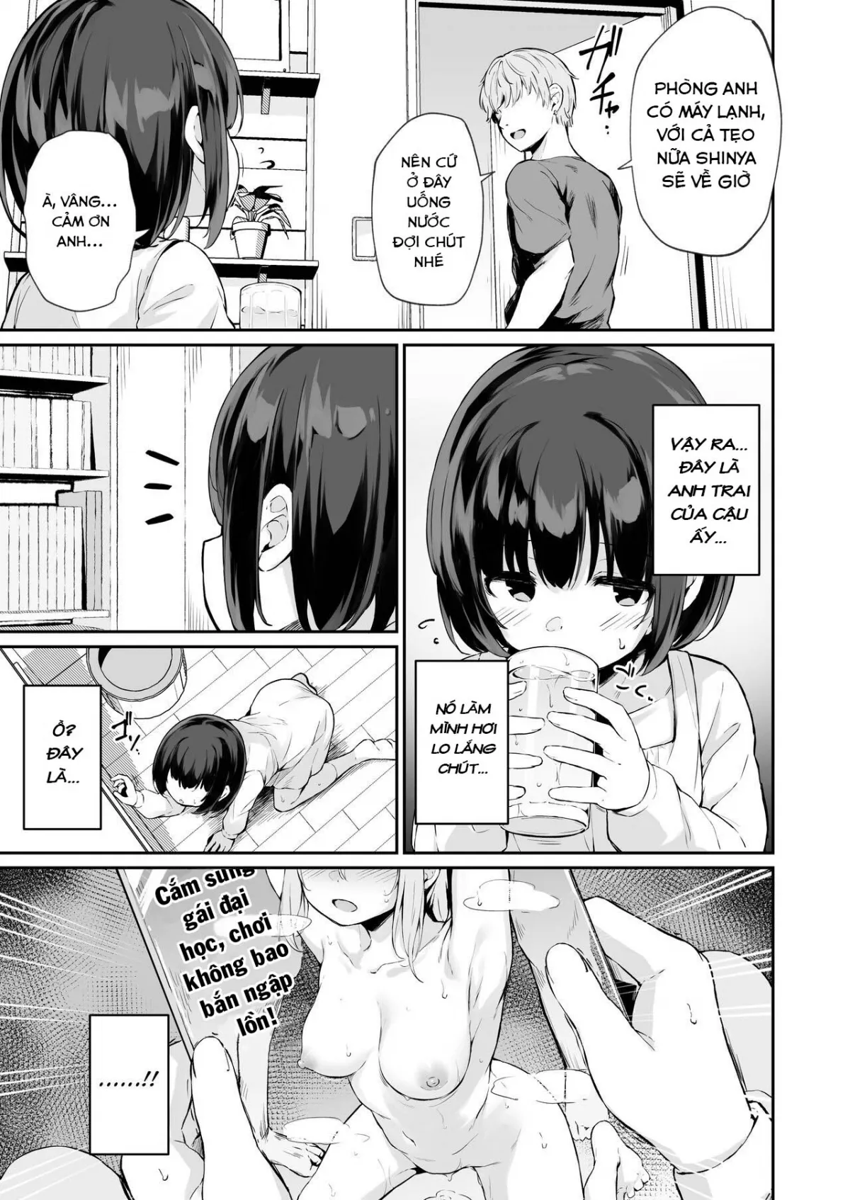 HentaiVN.net - Ảnh 13 - Bí mật dơ bẩn [Himitsu no Midara] - Oneshot