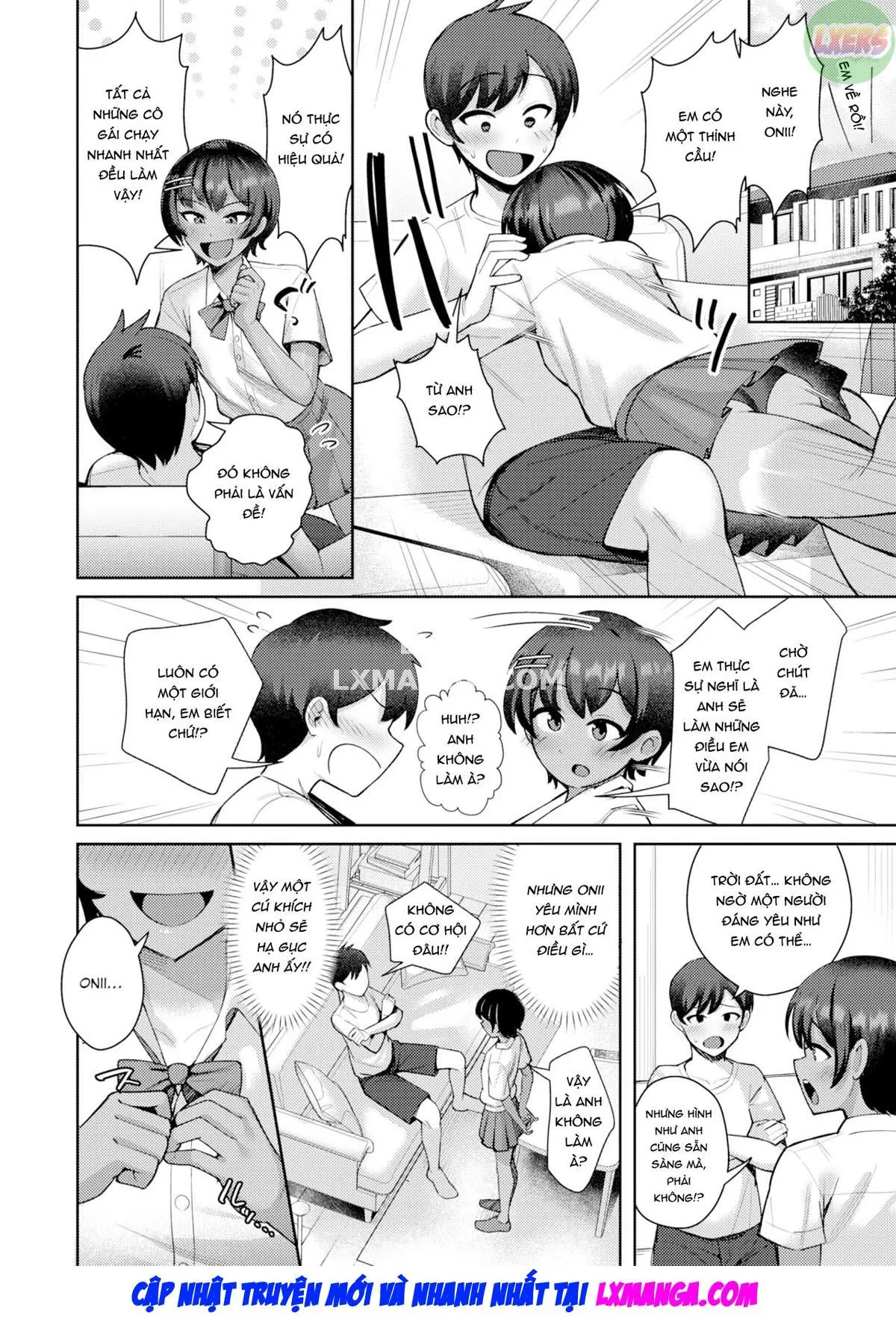 HentaiVN.net - Ảnh 7 - Luyện tập cùng anh ruột - Oneshot