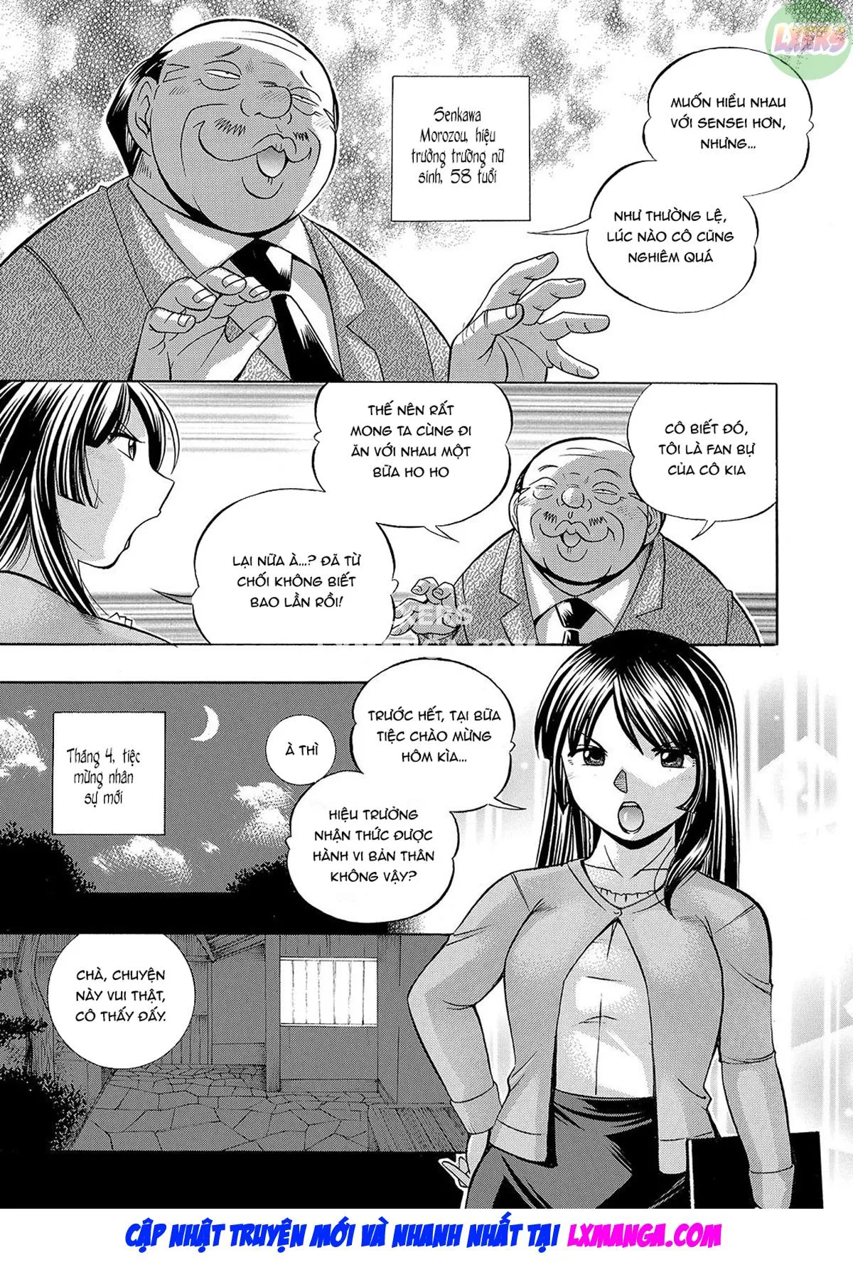 HentaiVN.net - Ảnh 15 - Female Teacher Reiko ~Schoolroom in Raunchy Hypnosis~ [Jokyoushi Reiko ~Saiin Choukyoushitsu~] - Chap 1