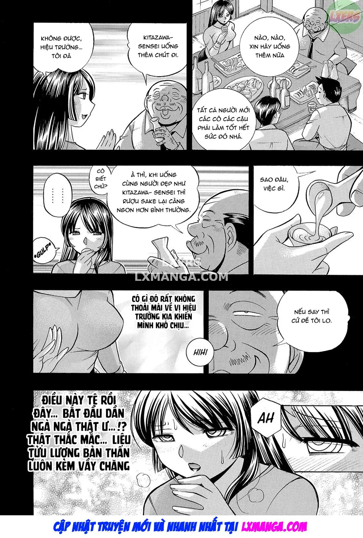 HentaiVN.net - Ảnh 16 - Female Teacher Reiko ~Schoolroom in Raunchy Hypnosis~ [Jokyoushi Reiko ~Saiin Choukyoushitsu~] - Chap 1