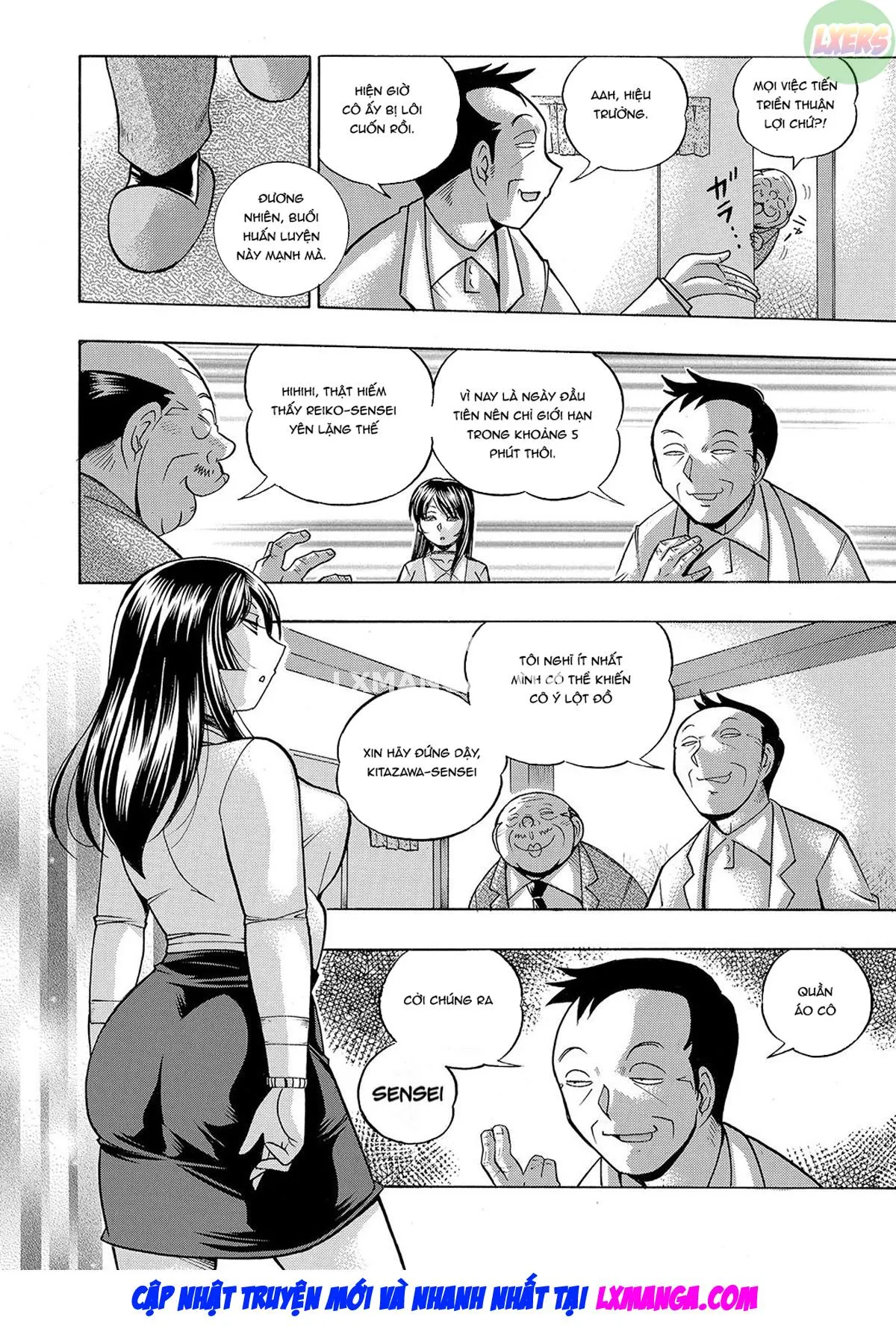 HentaiVN.net - Ảnh 24 - Female Teacher Reiko ~Schoolroom in Raunchy Hypnosis~ [Jokyoushi Reiko ~Saiin Choukyoushitsu~] - Chap 1