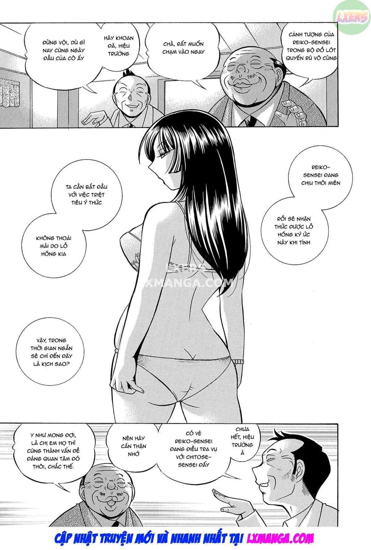 HentaiVN.net - Ảnh 27 - Female Teacher Reiko ~Schoolroom in Raunchy Hypnosis~ [Jokyoushi Reiko ~Saiin Choukyoushitsu~] - Chap 1