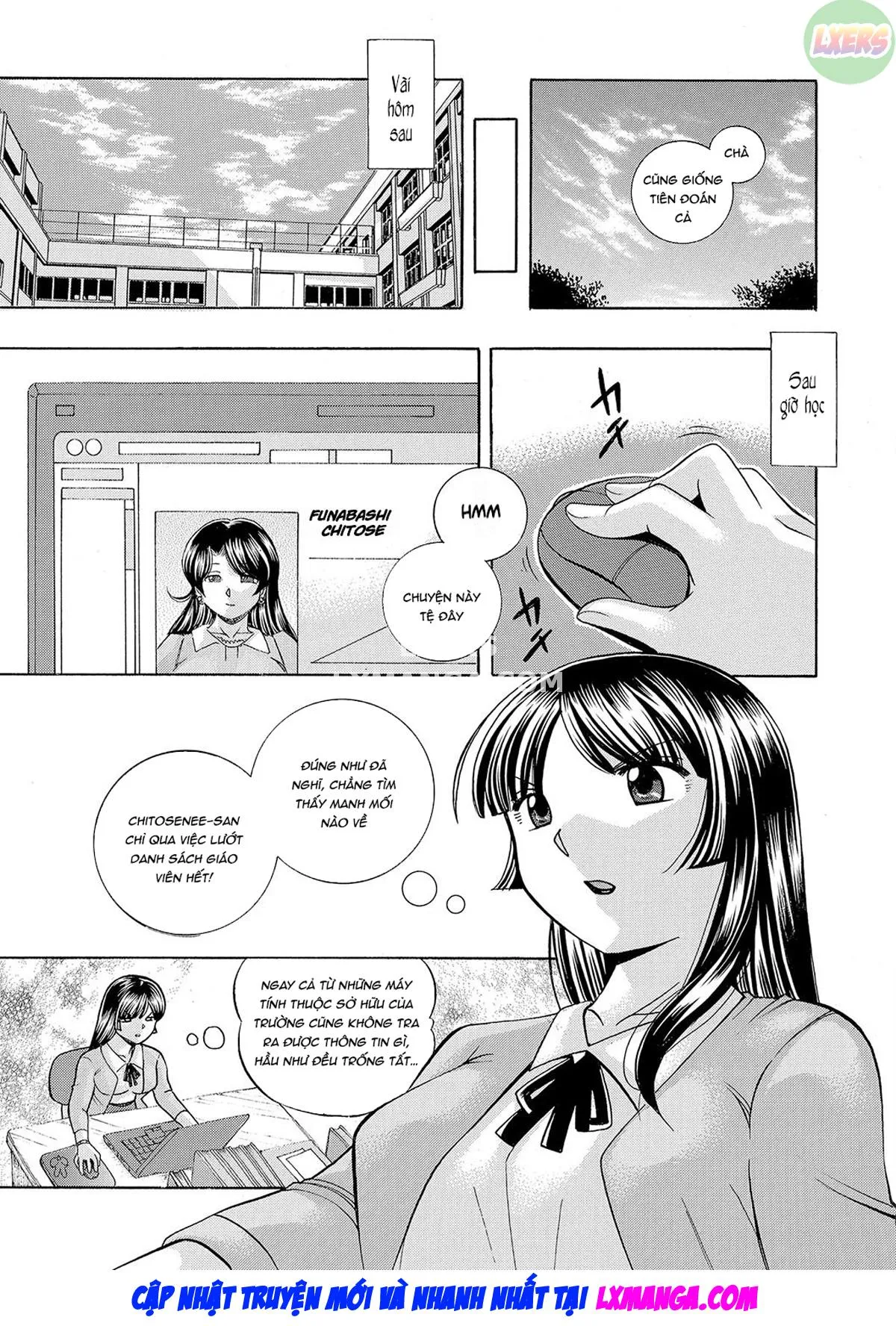 HentaiVN.net - Ảnh 5 - Female Teacher Reiko ~Schoolroom in Raunchy Hypnosis~ [Jokyoushi Reiko ~Saiin Choukyoushitsu~] - Chap 2
