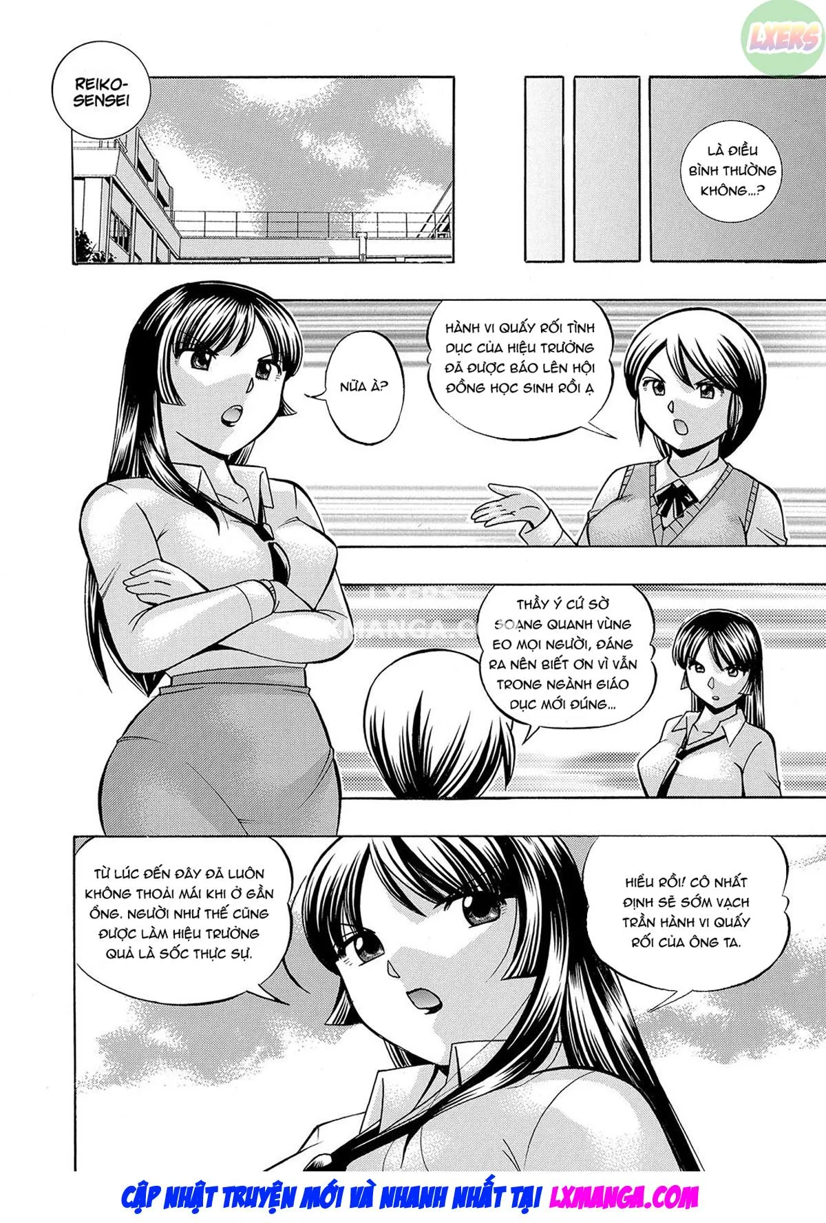 HentaiVN.net - Ảnh 7 - Female Teacher Reiko ~Schoolroom in Raunchy Hypnosis~ [Jokyoushi Reiko ~Saiin Choukyoushitsu~] - Chap 4