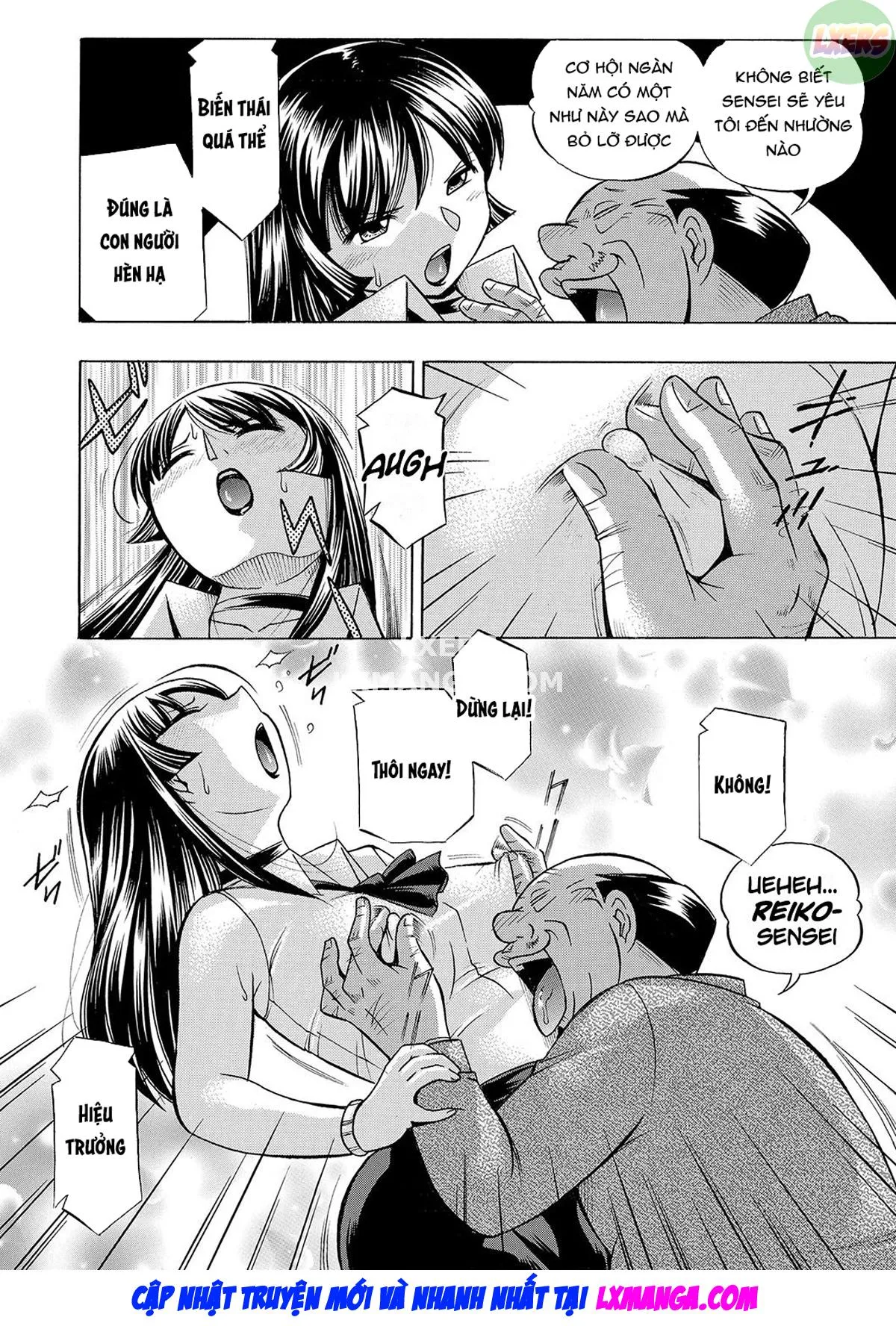HentaiVN.net - Ảnh 9 - Female Teacher Reiko ~Schoolroom in Raunchy Hypnosis~ [Jokyoushi Reiko ~Saiin Choukyoushitsu~] - Chap 5