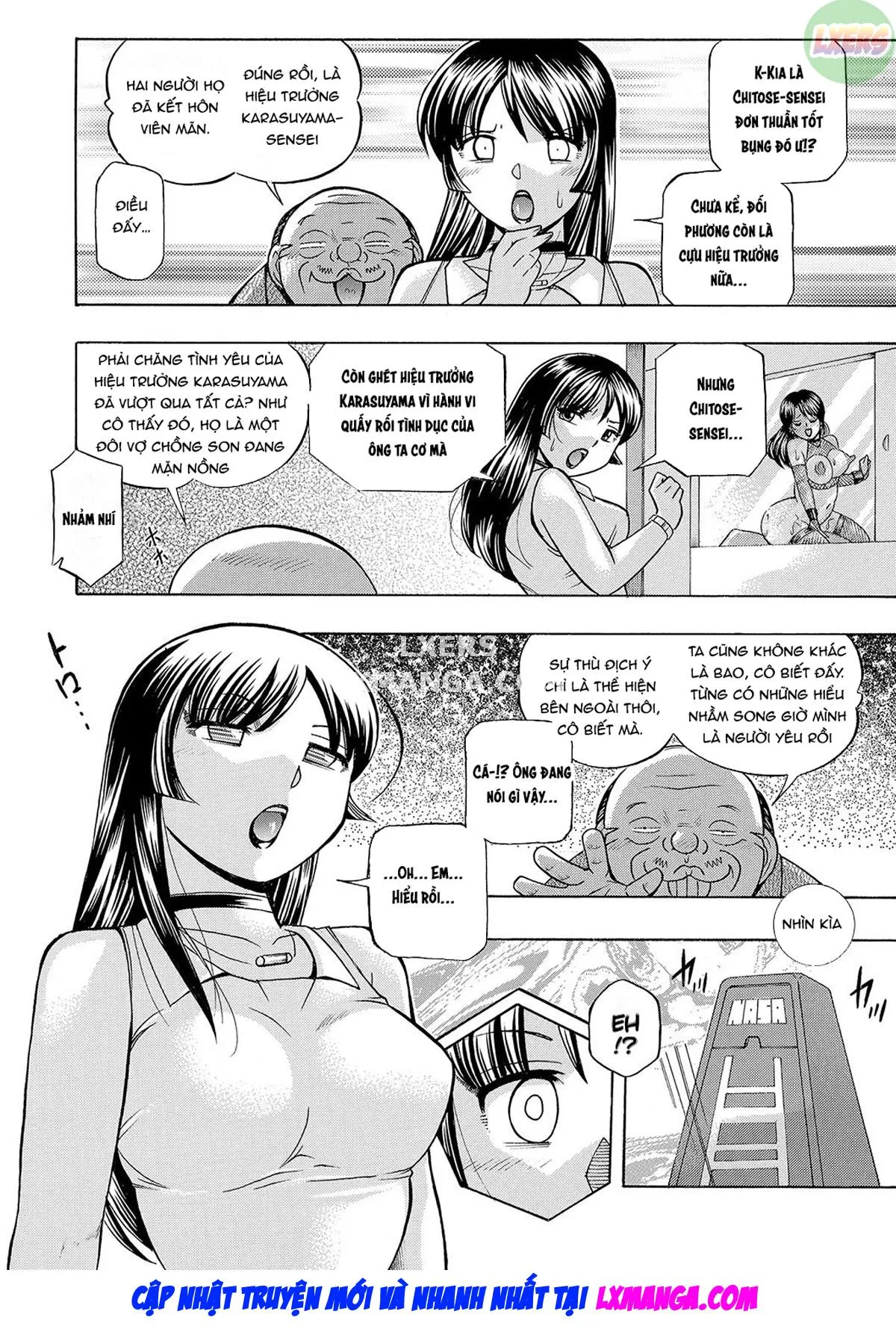 HentaiVN.net - Ảnh 23 - Female Teacher Reiko ~Schoolroom in Raunchy Hypnosis~ [Jokyoushi Reiko ~Saiin Choukyoushitsu~] - Chap 6