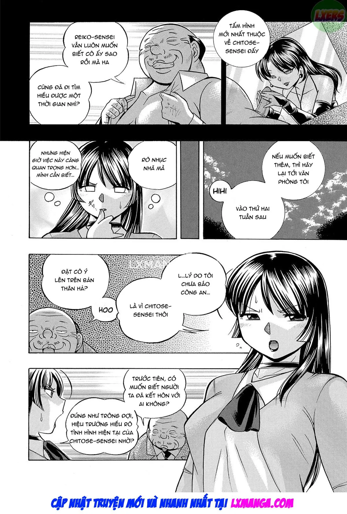 HentaiVN.net - Ảnh 9 - Female Teacher Reiko ~Schoolroom in Raunchy Hypnosis~ [Jokyoushi Reiko ~Saiin Choukyoushitsu~] - Chap 6