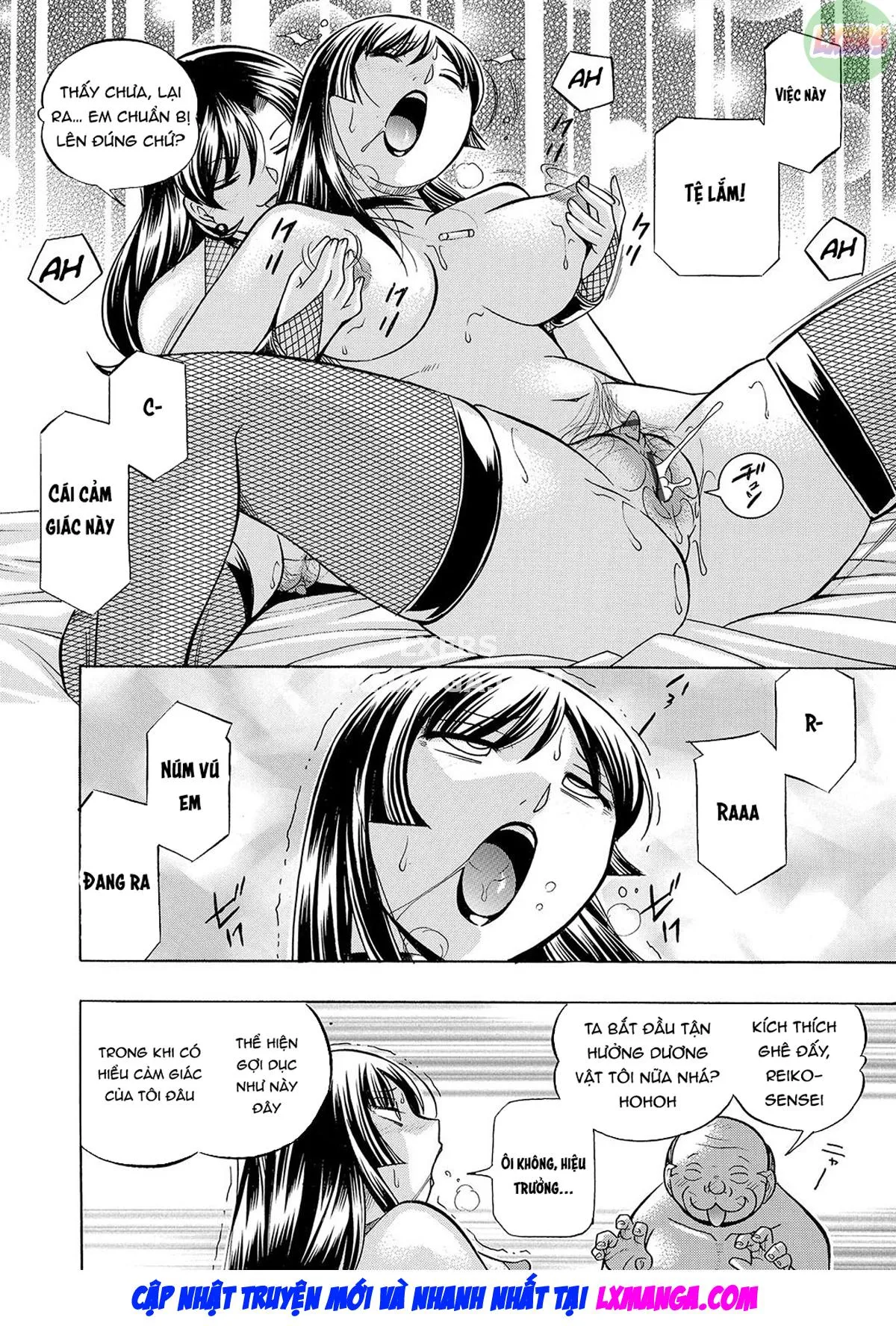 HentaiVN.net - Ảnh 21 - Female Teacher Reiko ~Schoolroom in Raunchy Hypnosis~ [Jokyoushi Reiko ~Saiin Choukyoushitsu~] - Chap 7