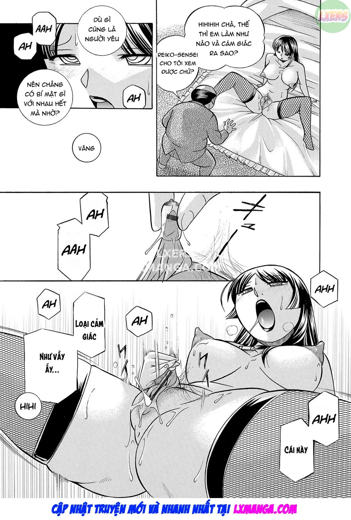 HentaiVN.net - Ảnh 6 - Female Teacher Reiko ~Schoolroom in Raunchy Hypnosis~ [Jokyoushi Reiko ~Saiin Choukyoushitsu~] - Chap 7