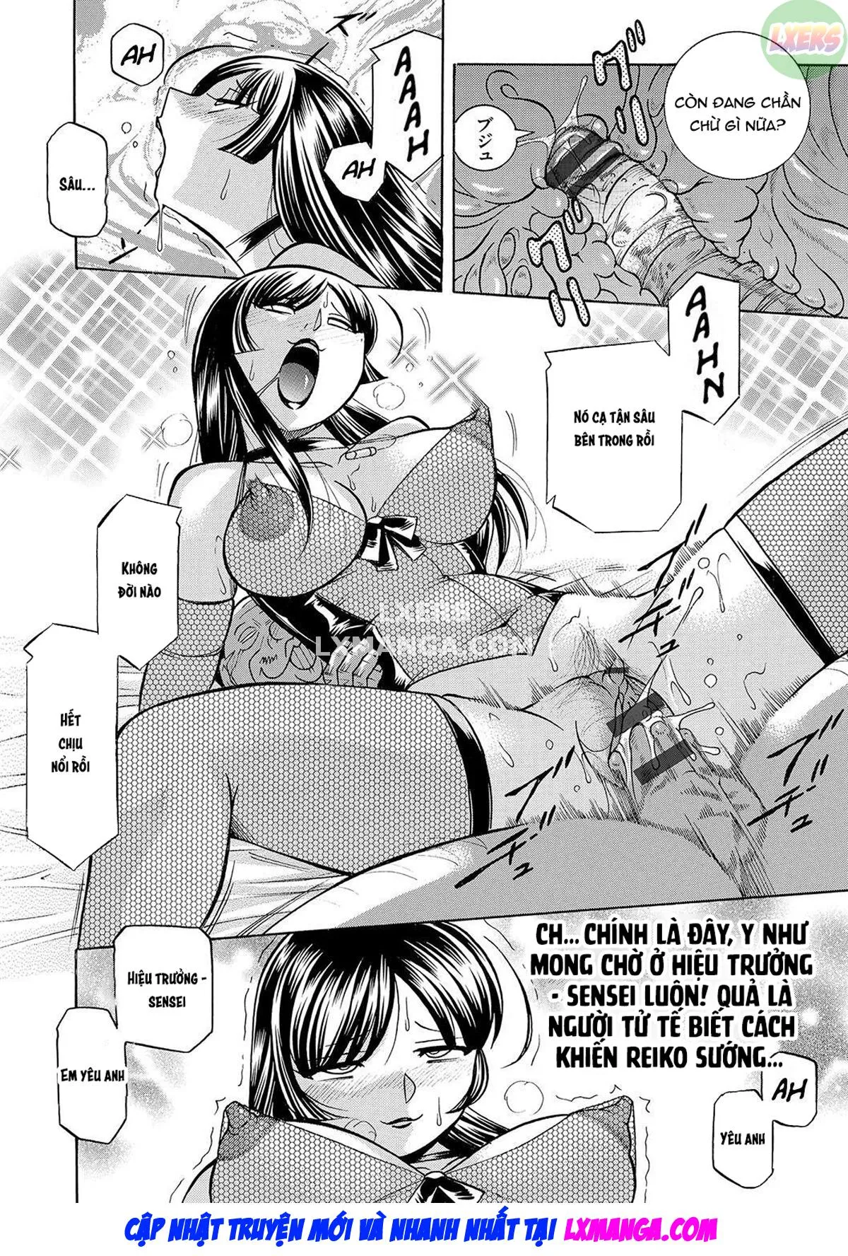 HentaiVN.net - Ảnh 19 - Female Teacher Reiko ~Schoolroom in Raunchy Hypnosis~ [Jokyoushi Reiko ~Saiin Choukyoushitsu~] - Chap 9