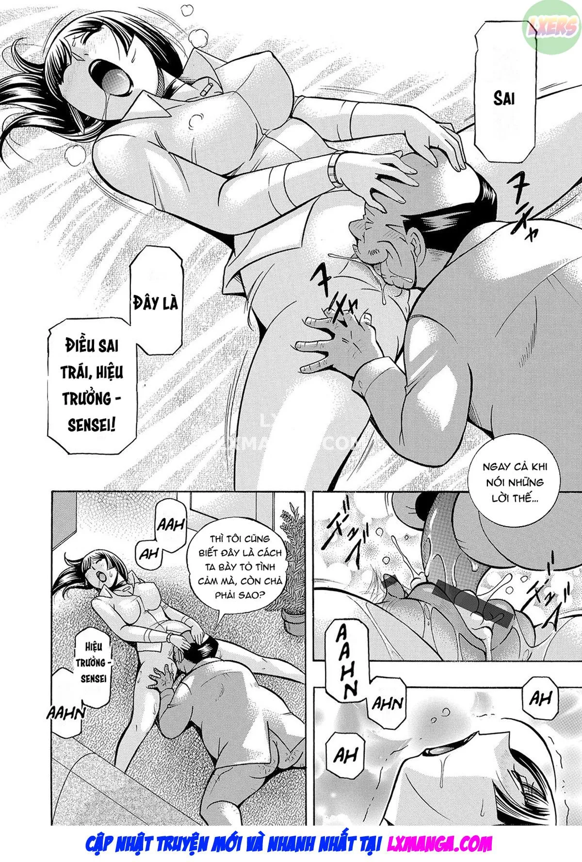 HentaiVN.net - Ảnh 9 - Female Teacher Reiko ~Schoolroom in Raunchy Hypnosis~ [Jokyoushi Reiko ~Saiin Choukyoushitsu~] - Chap 9