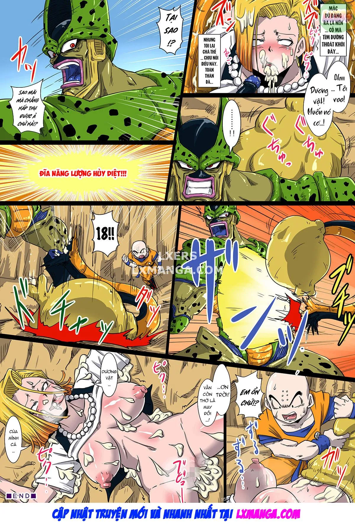 HentaiVN.net - Ảnh 18 - Namahamechuu Ni Cell Ni Kyuushuu Sare Shokushuzeme Ni Au 18-Gou - Oneshot