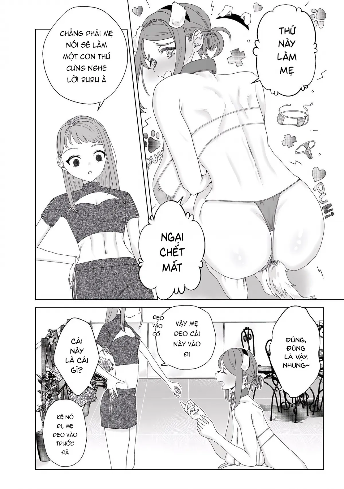 HentaiVN.net - Ảnh 12 - Mẹ là súc vật! [Mama wa Petto] - Chap 1