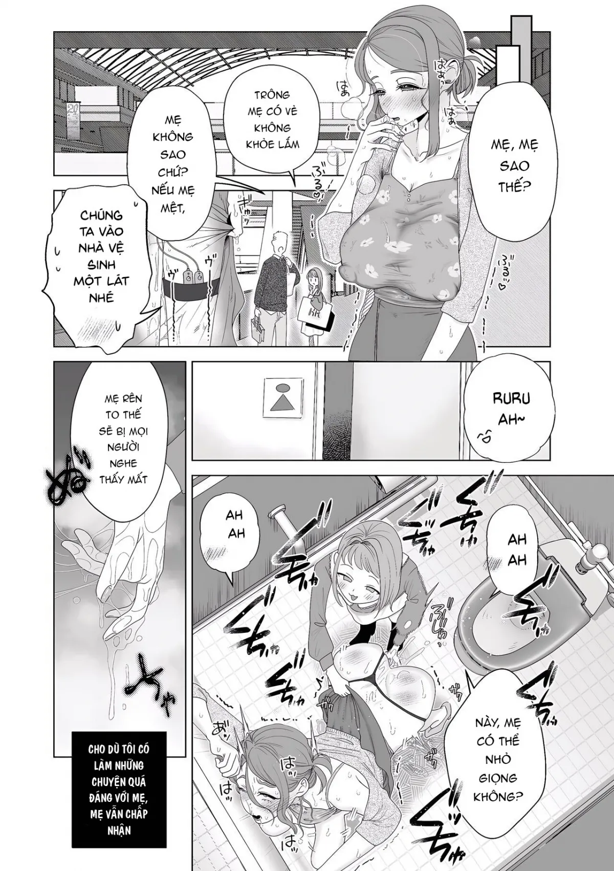 HentaiVN.net - Ảnh 17 - Mẹ là súc vật! [Mama wa Petto] - Chap 1