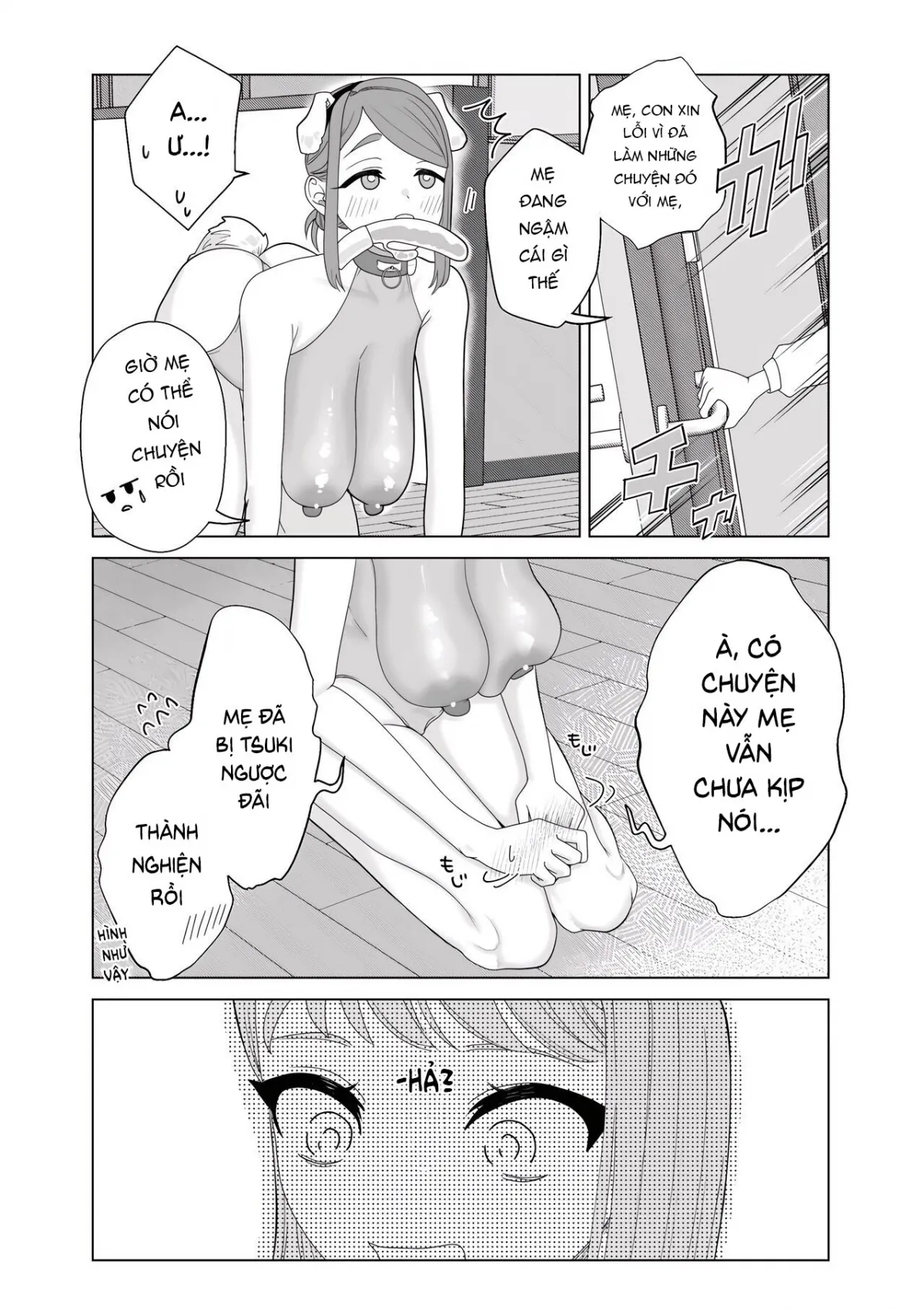 HentaiVN.net - Ảnh 20 - Mẹ là súc vật! [Mama wa Petto] - Chap 1