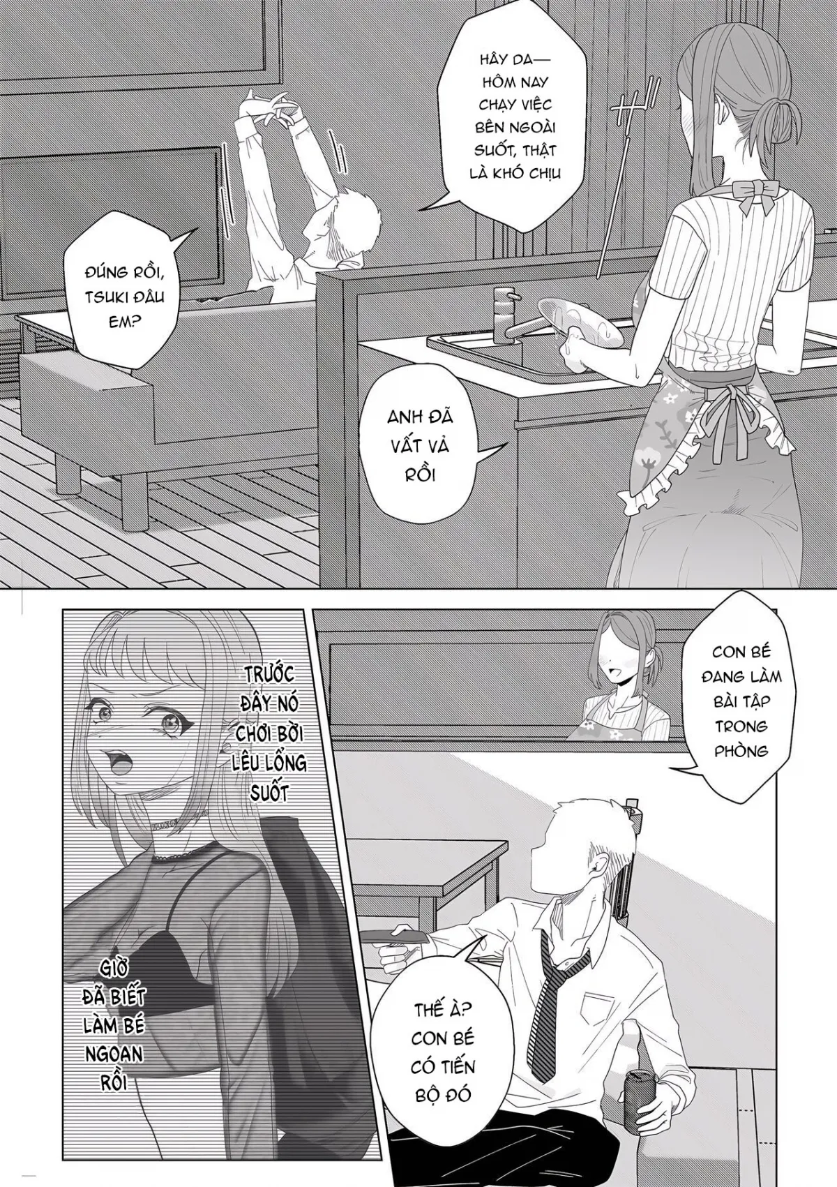 HentaiVN.net - Ảnh 14 - Mẹ là súc vật! [Mama wa Petto] - Chap 2