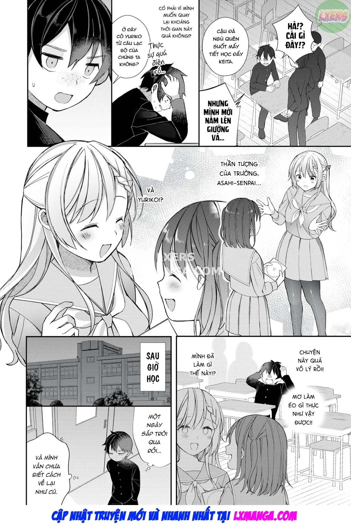 HentaiVN.net - Ảnh 8 - A Male Porn Stud Leapt Through Time to Become a Young Lady-Killer! - Chap 1