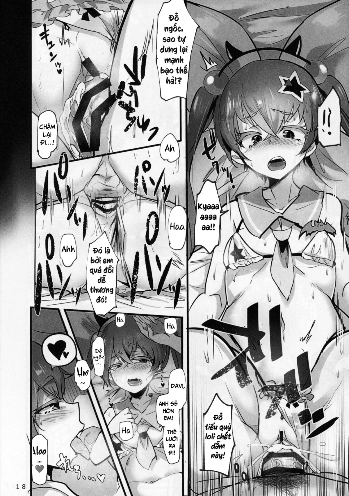 HentaiVN.net - Ảnh 19 - Harem Child - Oneshot