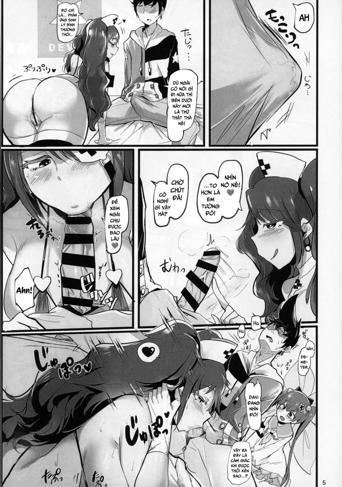 HentaiVN.net - Ảnh 6 - Harem Child - Oneshot
