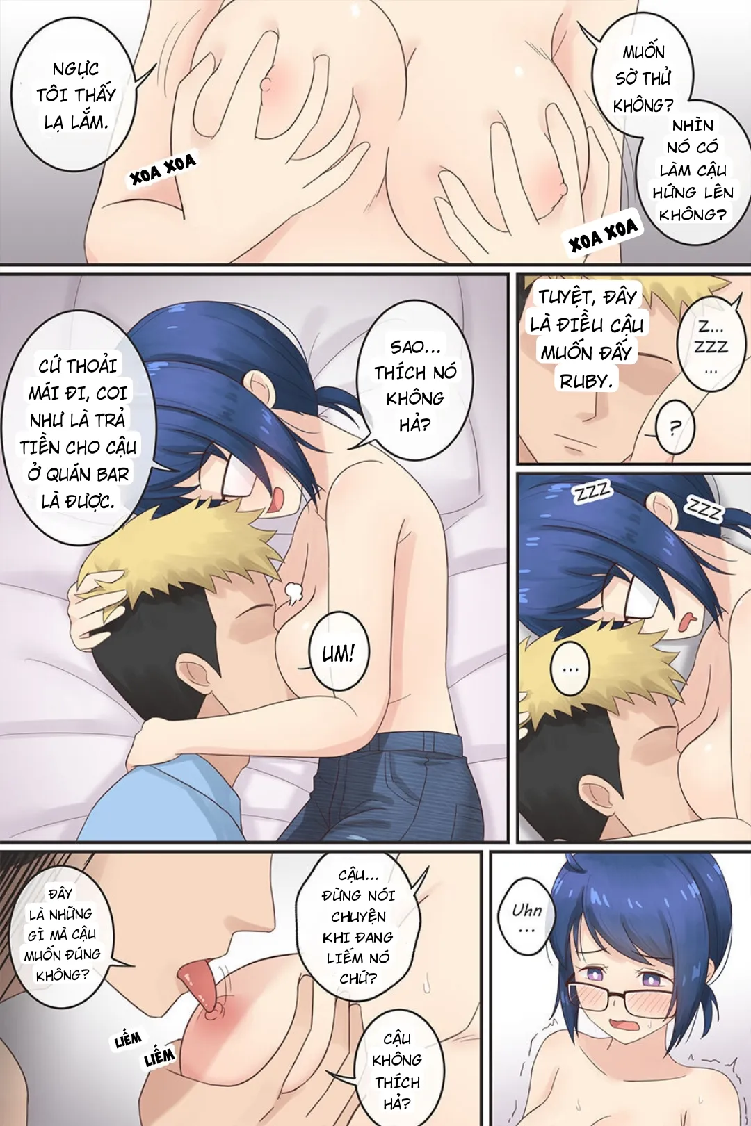 HentaiVN.net - Ảnh 7 - RuDy và những người bạn trai của cô ấy! Chap 1 [Rudy and Her Boys Remake Ch.1] - Chap 1