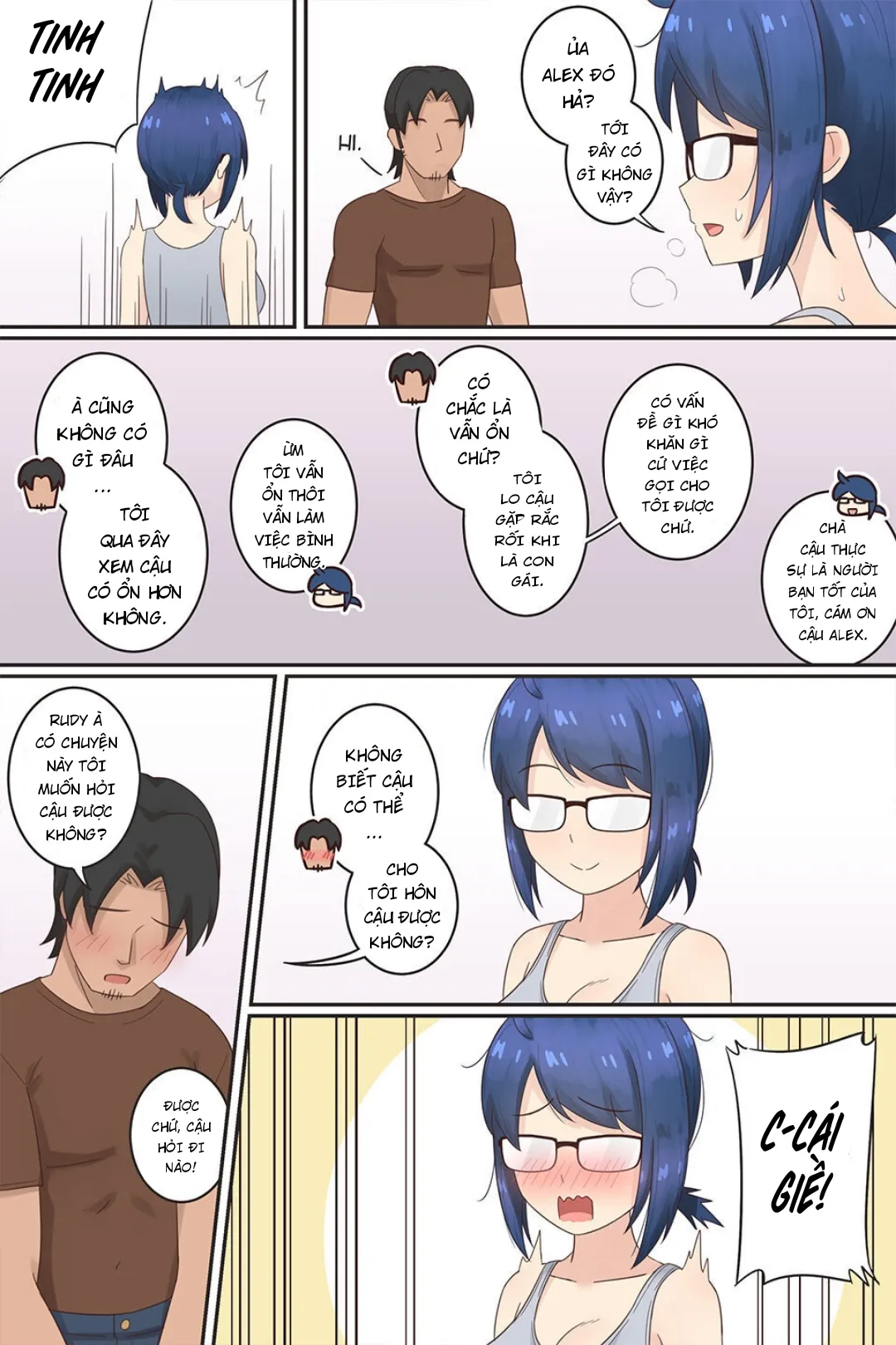 HentaiVN.net - Ảnh 3 - RuDy và những người bạn trai của cô ấy! Chap 1 [Rudy and Her Boys Remake Ch.1] - Chap 2