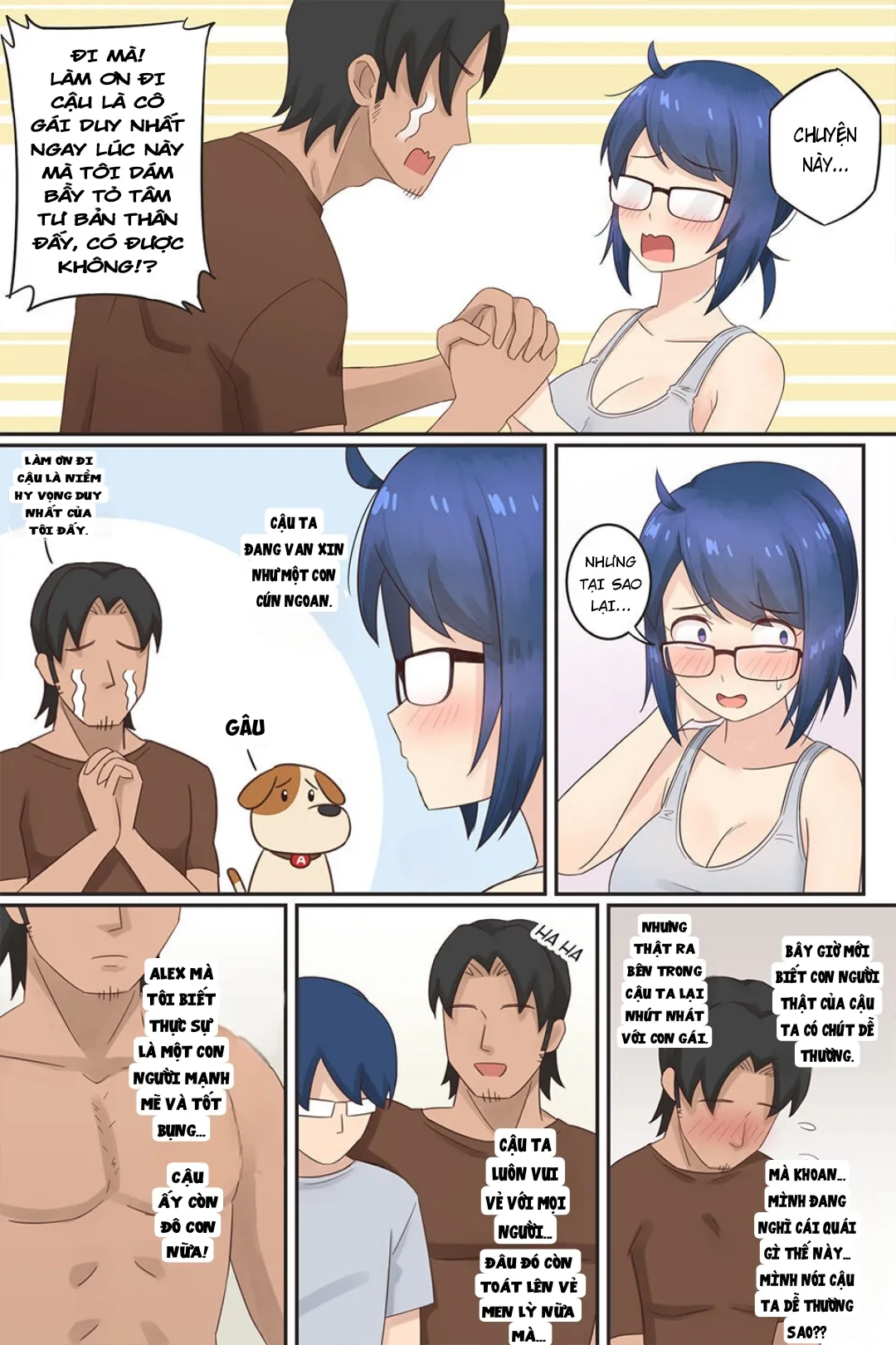 HentaiVN.net - Ảnh 4 - RuDy và những người bạn trai của cô ấy! Chap 1 [Rudy and Her Boys Remake Ch.1] - Chap 2