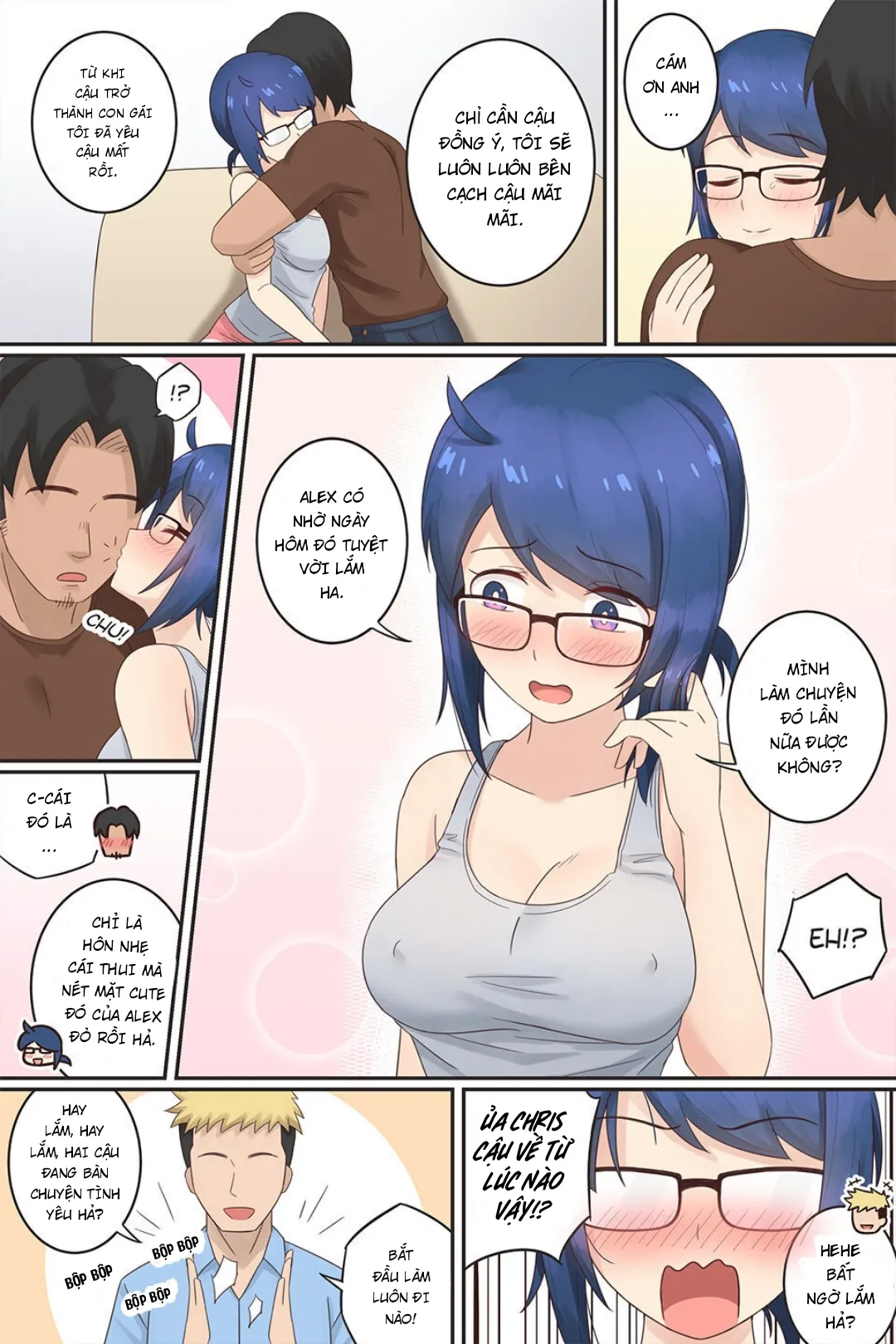 HentaiVN.net - Ảnh 4 - RuDy và những người bạn trai của cô ấy! Chap 1 [Rudy and Her Boys Remake Ch.1] - Chap 3 - END