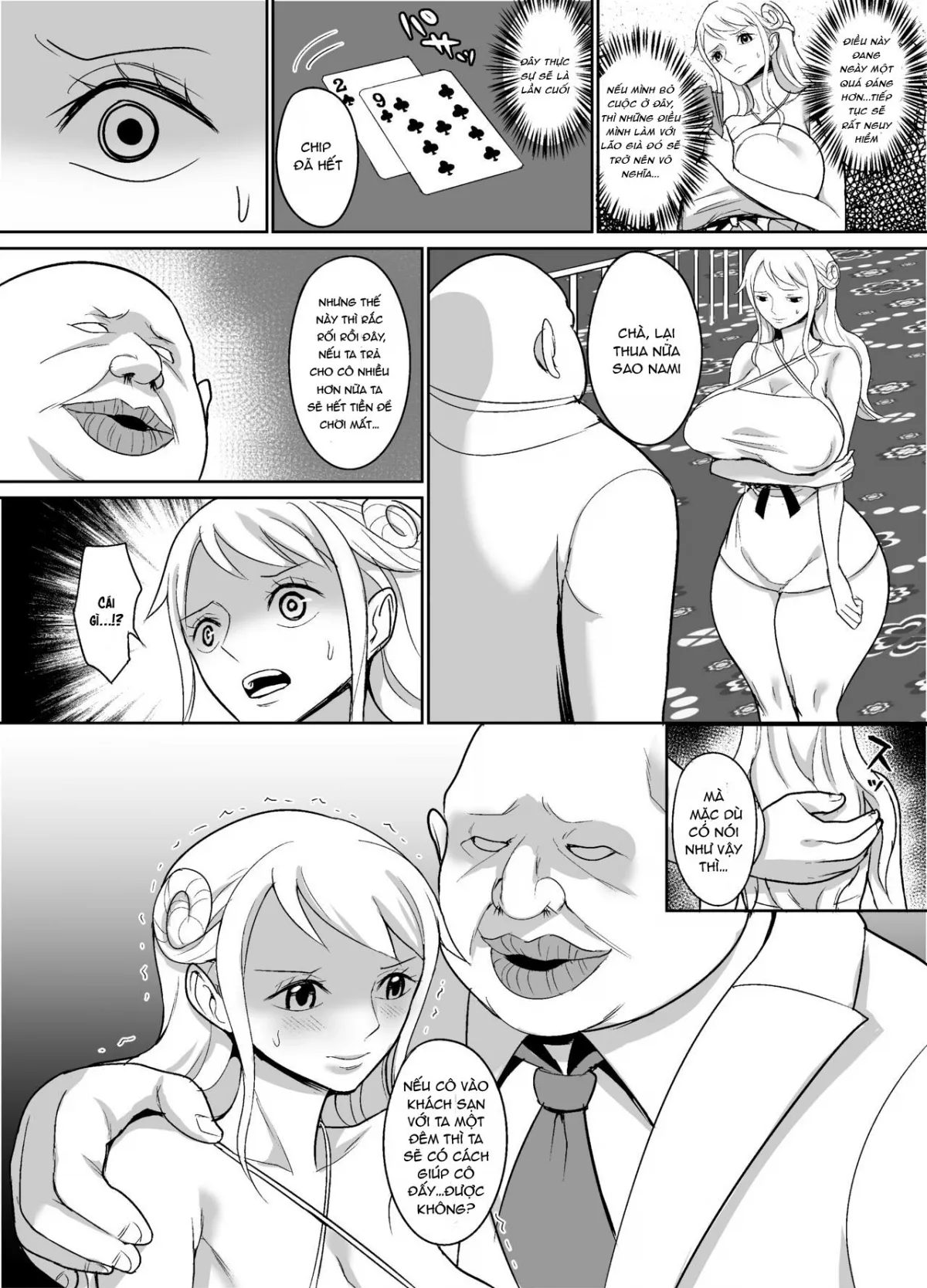 HentaiVN.net - Ảnh 8 - Thua bạc thì trả lồn! [Nami Ver. Gold] - Oneshot
