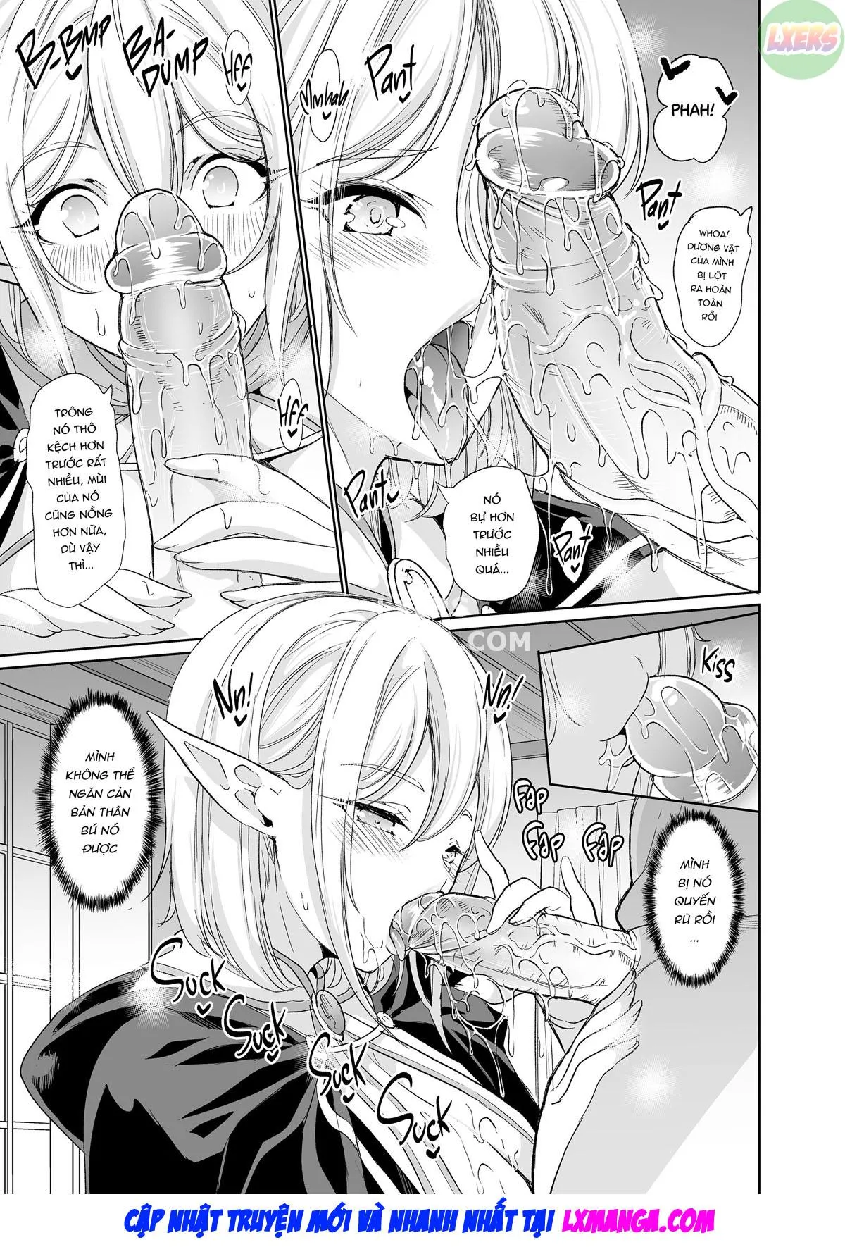 HentaiVN.net - Ảnh 21 - Seiteki Koukishin ~Kagekya Elf wa Manko de Ikitai~ - Oneshot