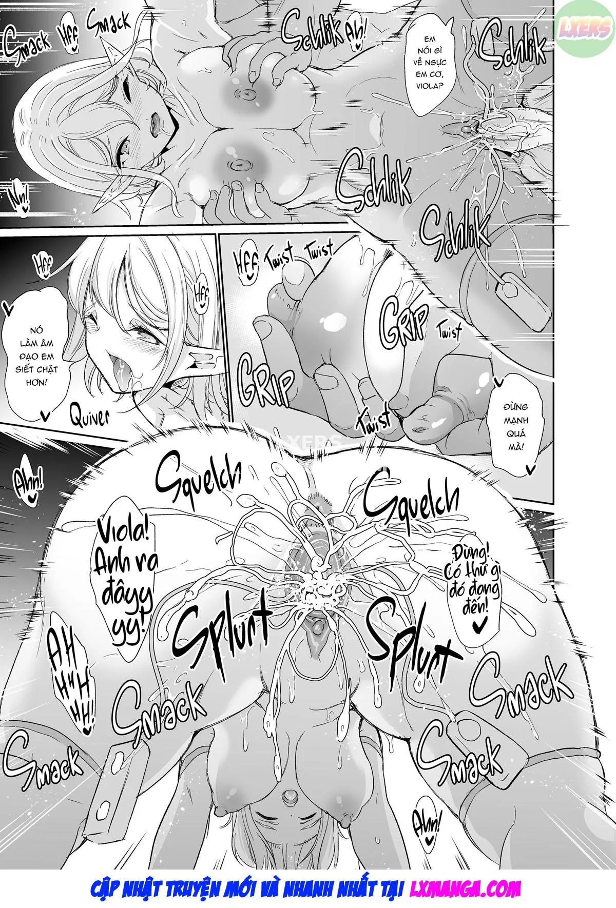 HentaiVN.net - Ảnh 39 - Seiteki Koukishin ~Kagekya Elf wa Manko de Ikitai~ - Oneshot